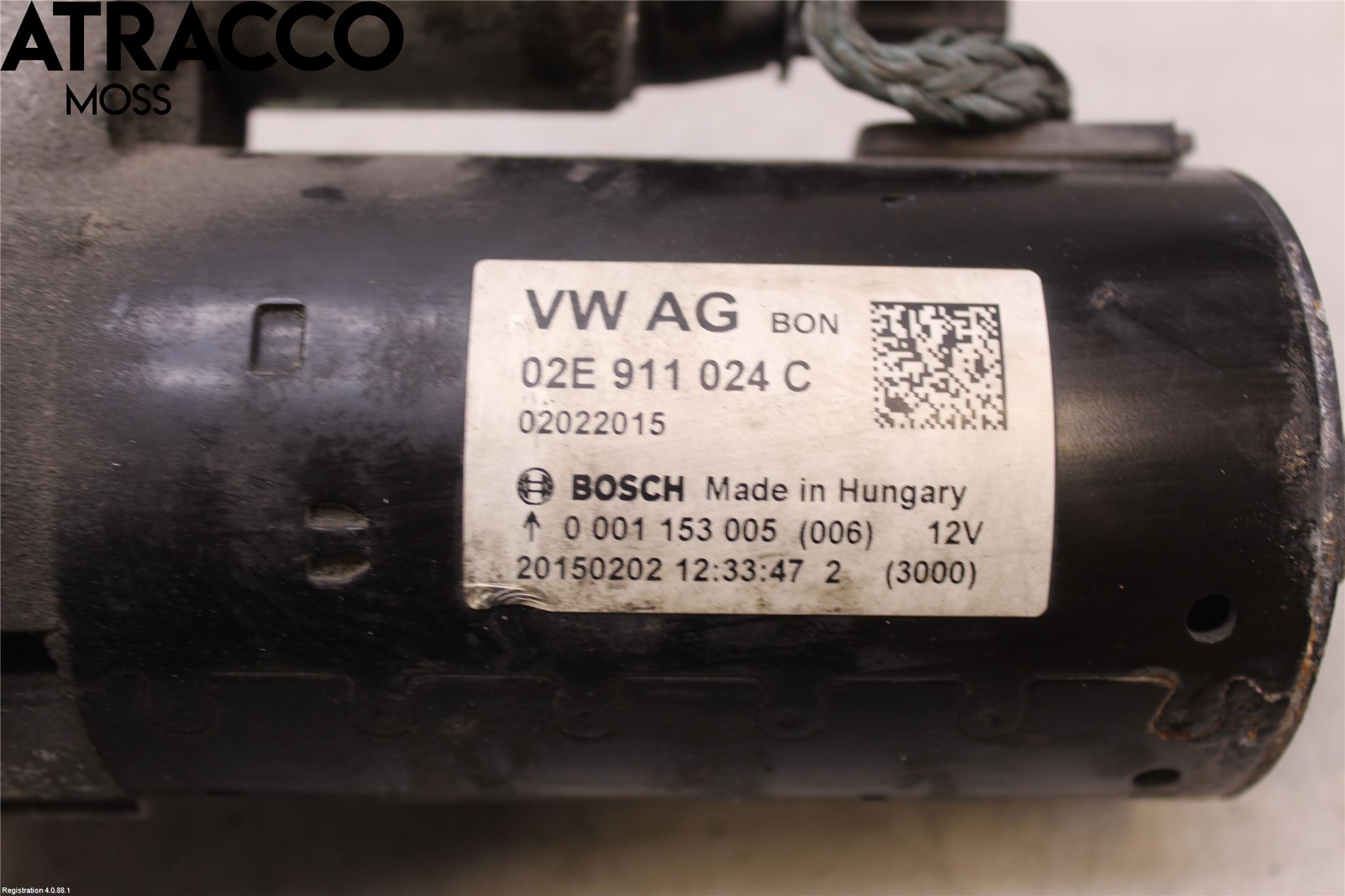 Volkswagen VW TIGUAN 07-16 Startmotor Diesel