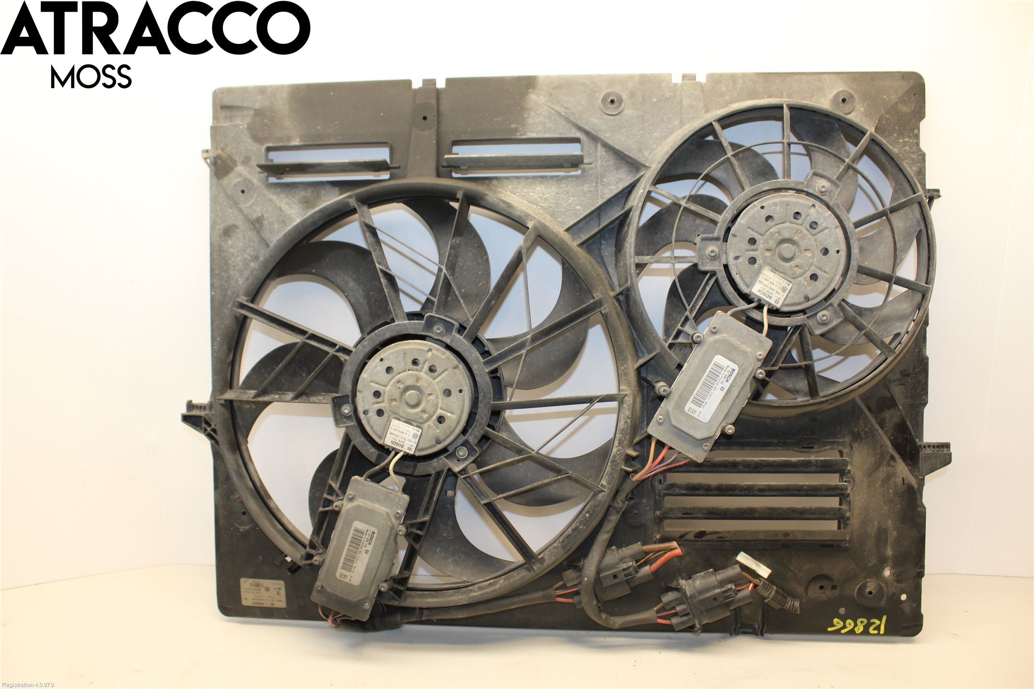 Volkswagen VW TOUAREG 7L 03-10 Kjølevifte Elektrisk