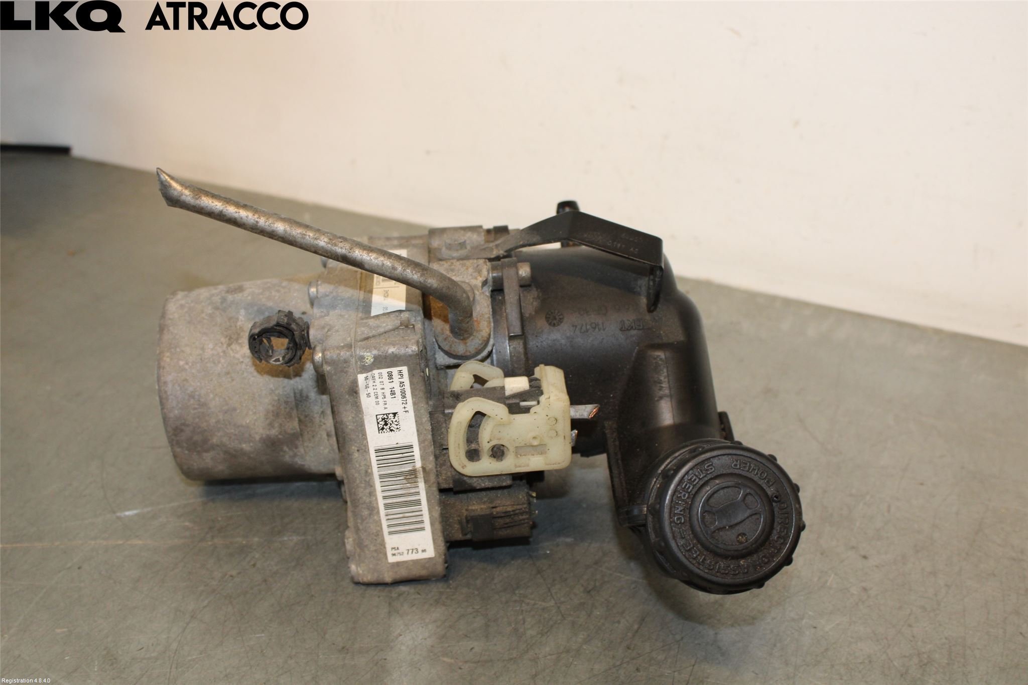 Peugeot 508 11-18 Servostyring Eletrisk Pumpe