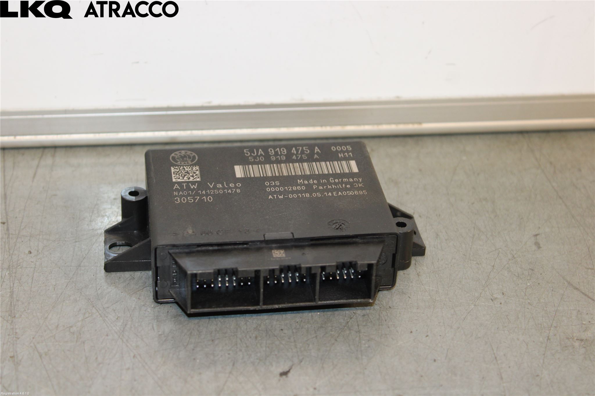 Skoda RAPID Styreenhet Parkering