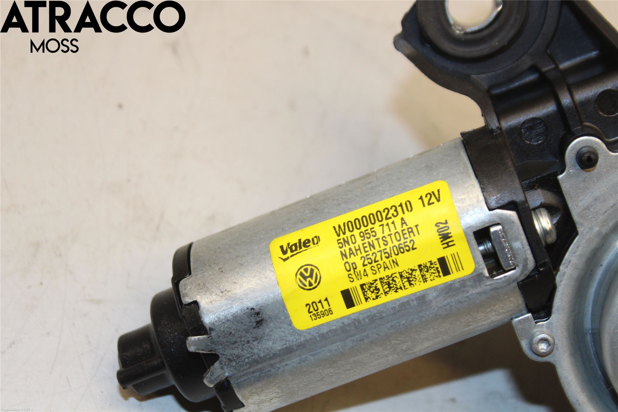 Volkswagen VW TIGUAN 07-16 Viskermotor Bakluke