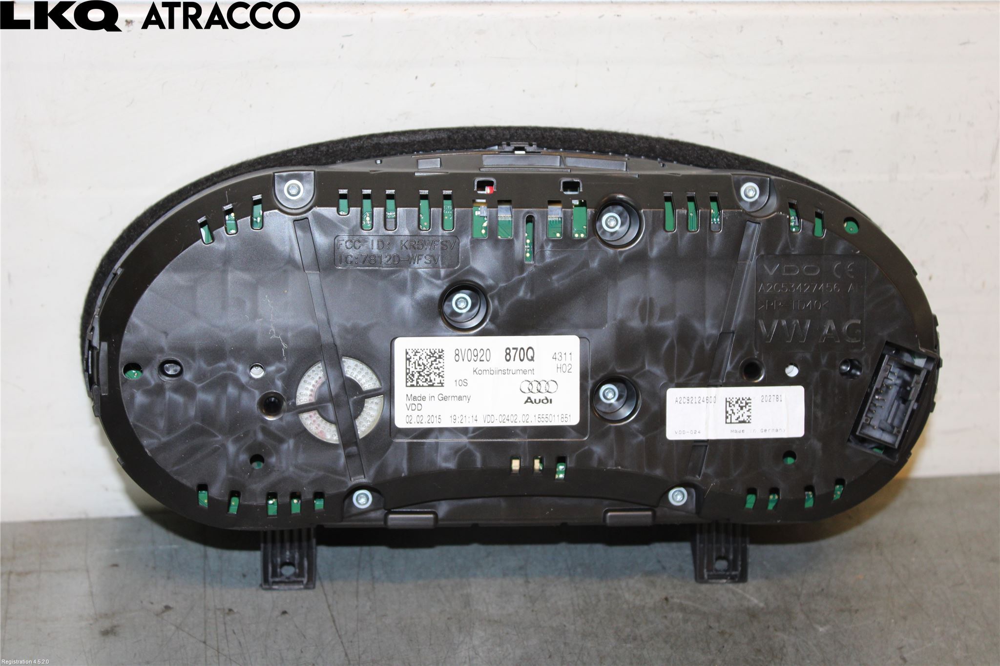 Audi A3/S3 05-13 Instr Kombinert