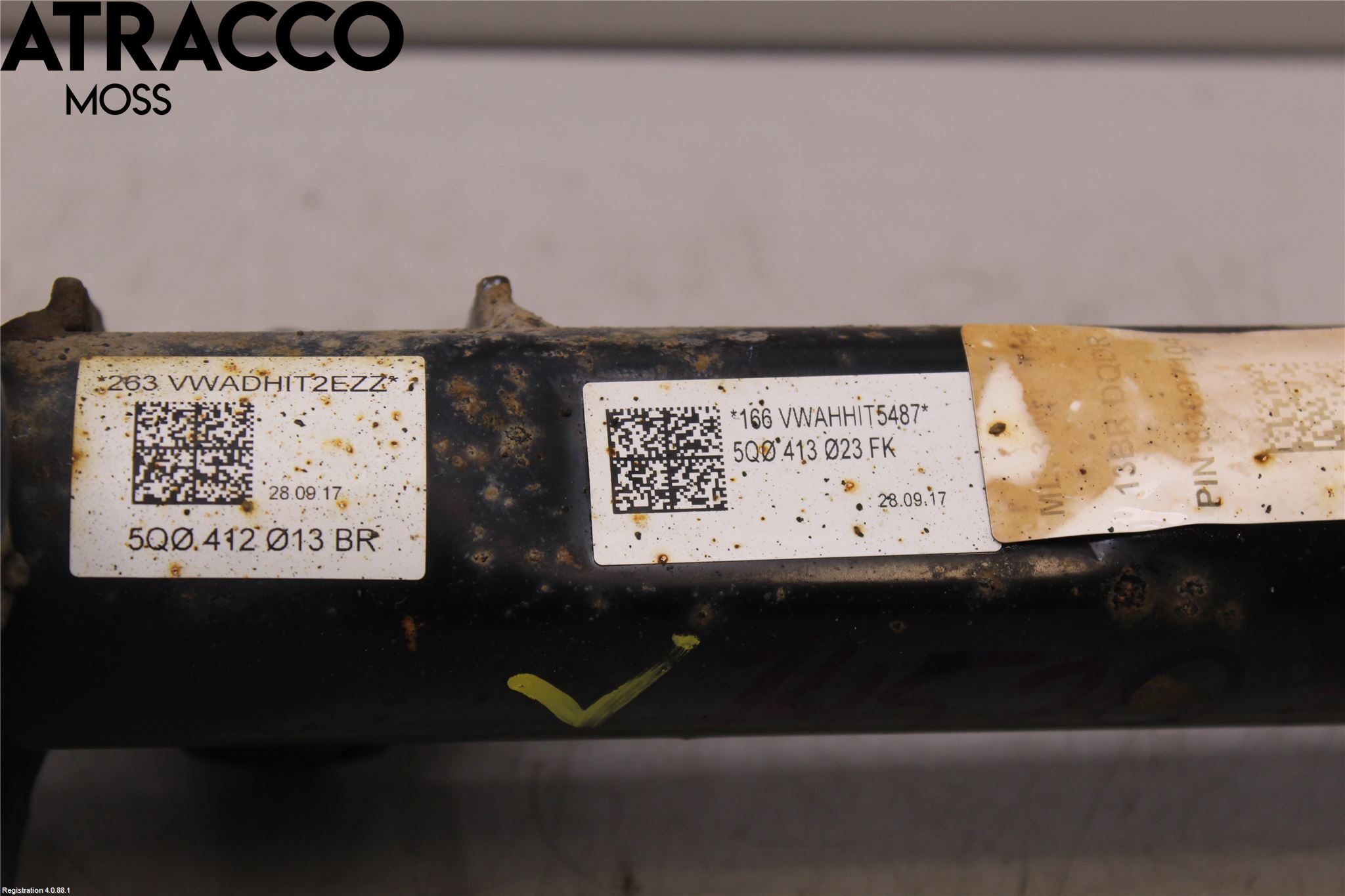 Volkswagen VW GOLF / E-GOLF VII 13-20 Fjærbein Foran Venstre