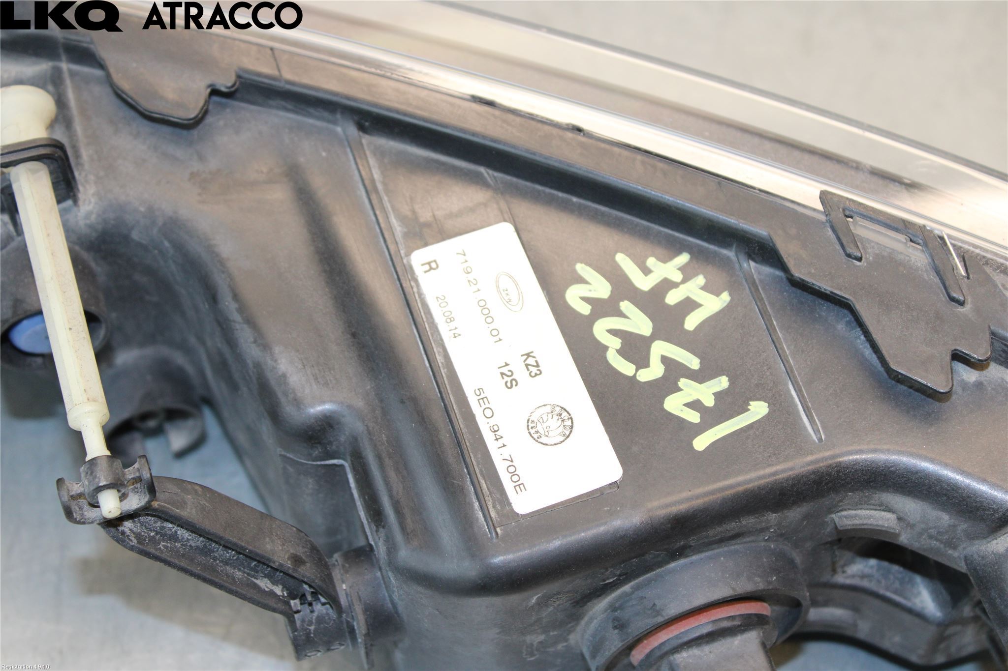 Skoda OCTAVIA (5E) 13-20 Frontlykt-Kurve-Tåkelys