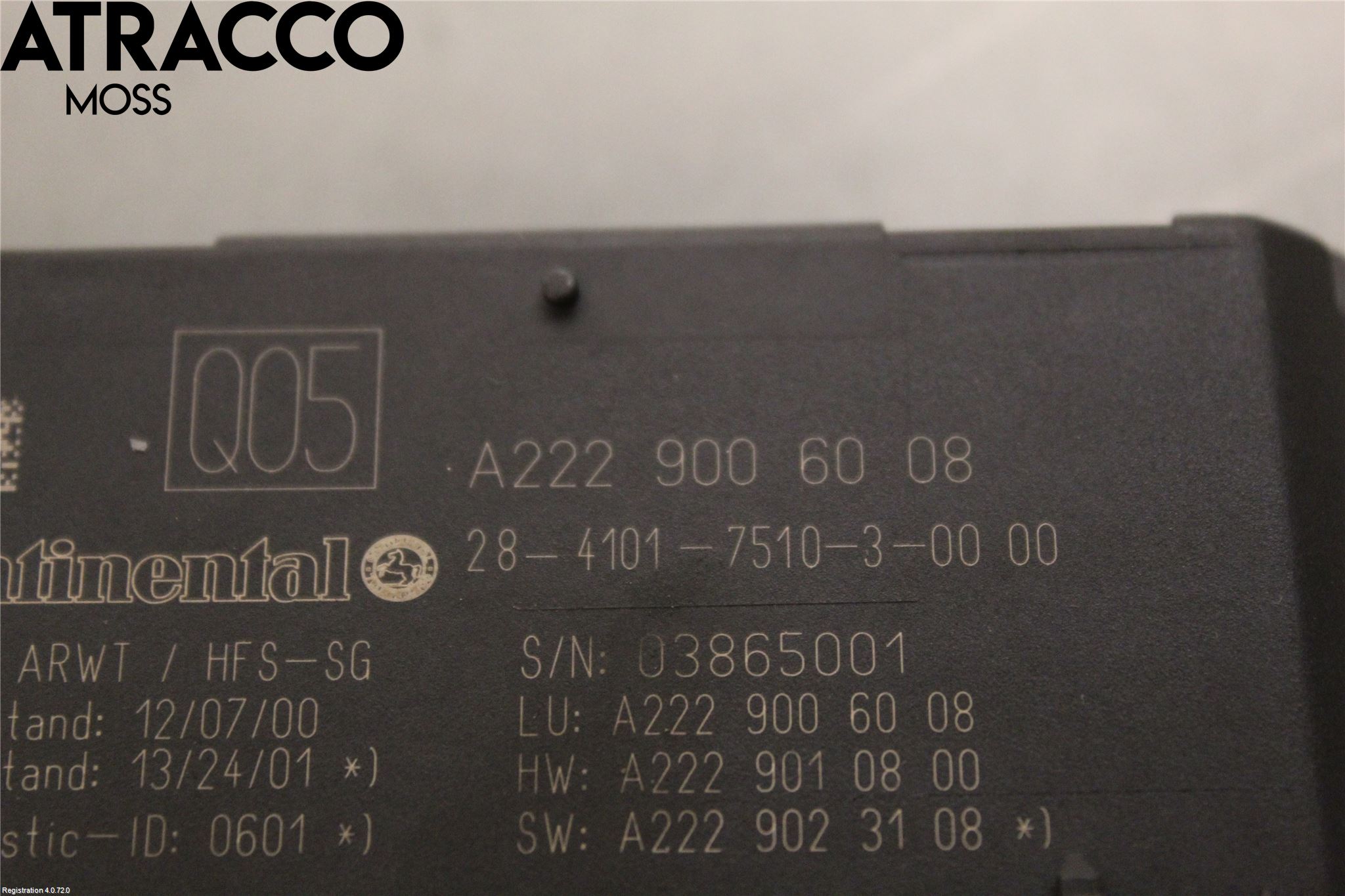 Mercedes-Benz MB C-KLASS (W205) 14-21 Styreenhet Øvrig