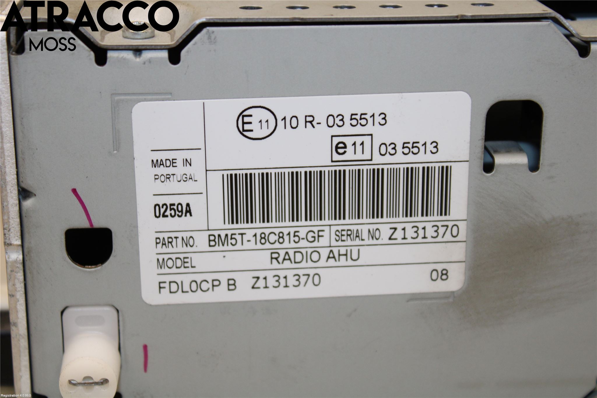 Ford FOCUS 11-14 Stereo Radio Med Cd