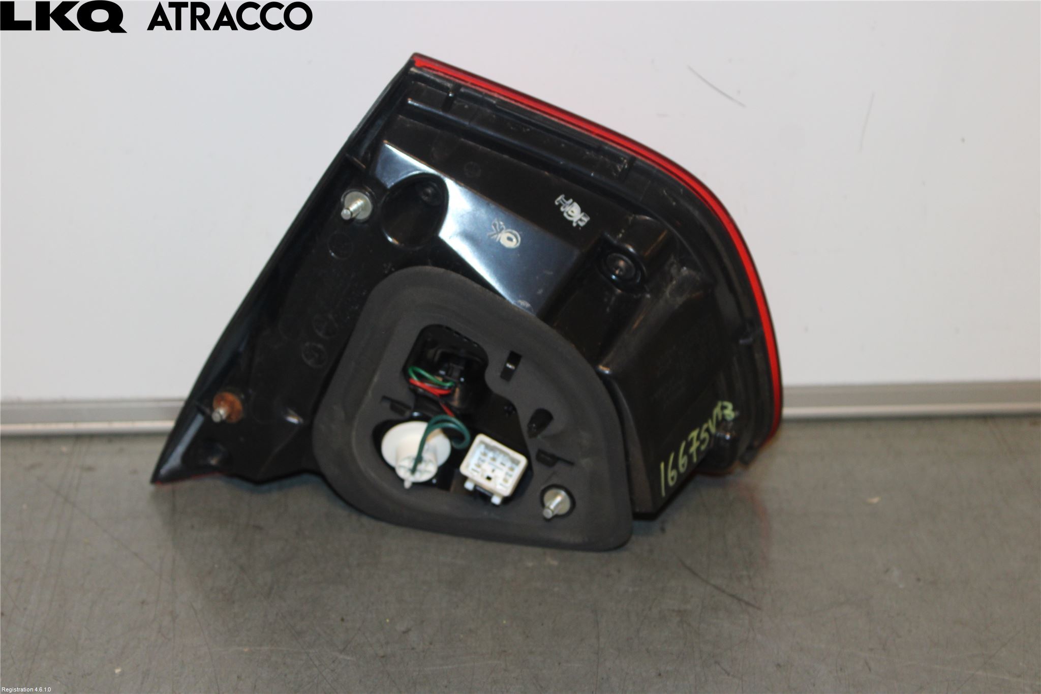 Kia RIO 12-16 Baklykt Venstre  På Luke(Indre