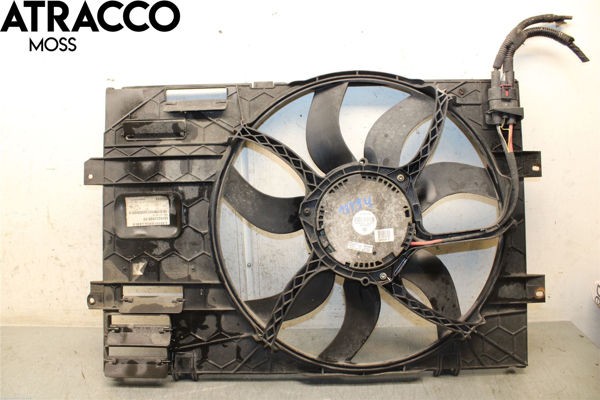 Volkswagen VW TRANSP/CARAVELLE (T5) 04-15 Kjølevifte Elektrisk