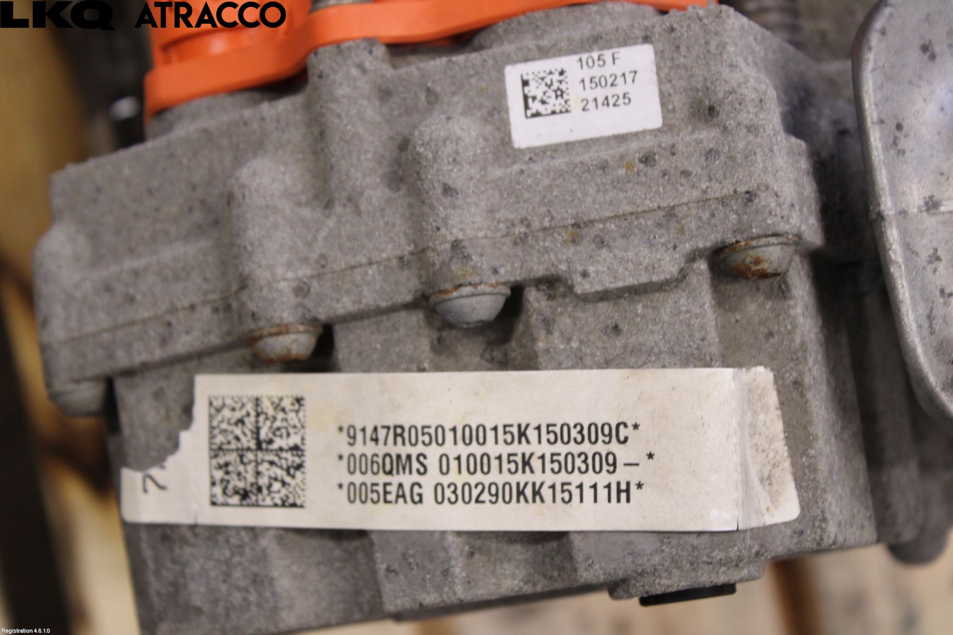 Volkswagen VW GOLF / E-GOLF VII 13-20 Motor Elektrisk Fram