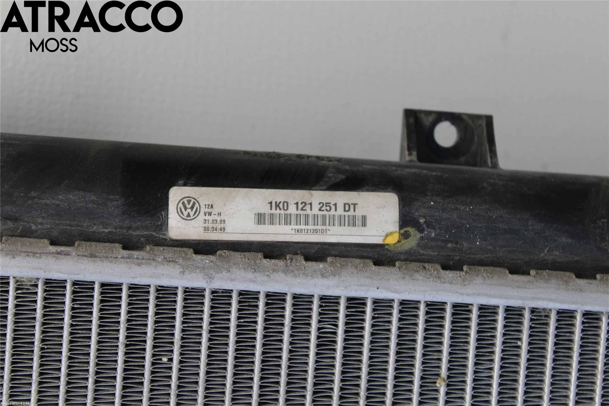 Volkswagen VW GOLF VI 09-13 Radiator Manuell