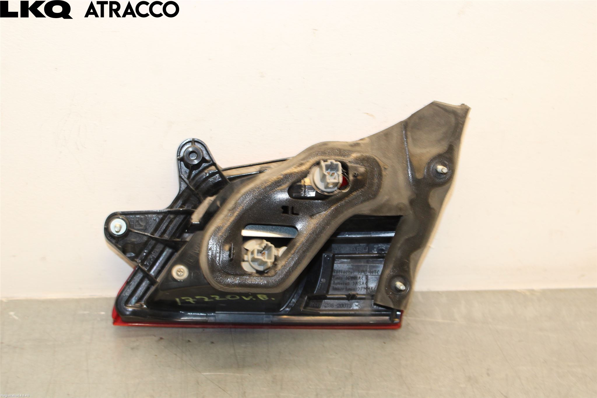 Subaru LEGACY 10-14 Baklykt Venstre  På Luke(Indre