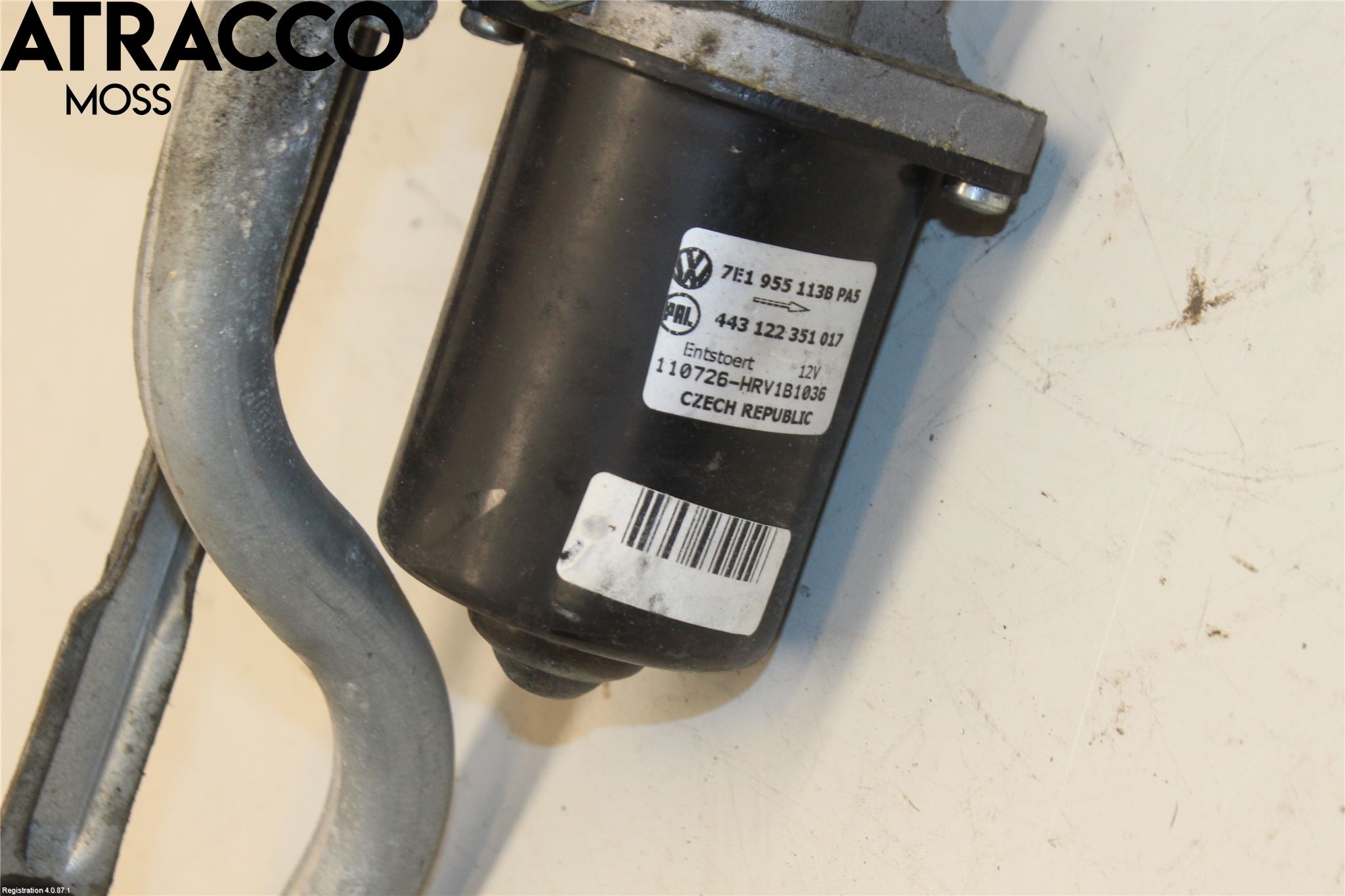 Volkswagen VW TRANSP/CARAVELLE (T5) 04-15 Viskermotor Frontrute