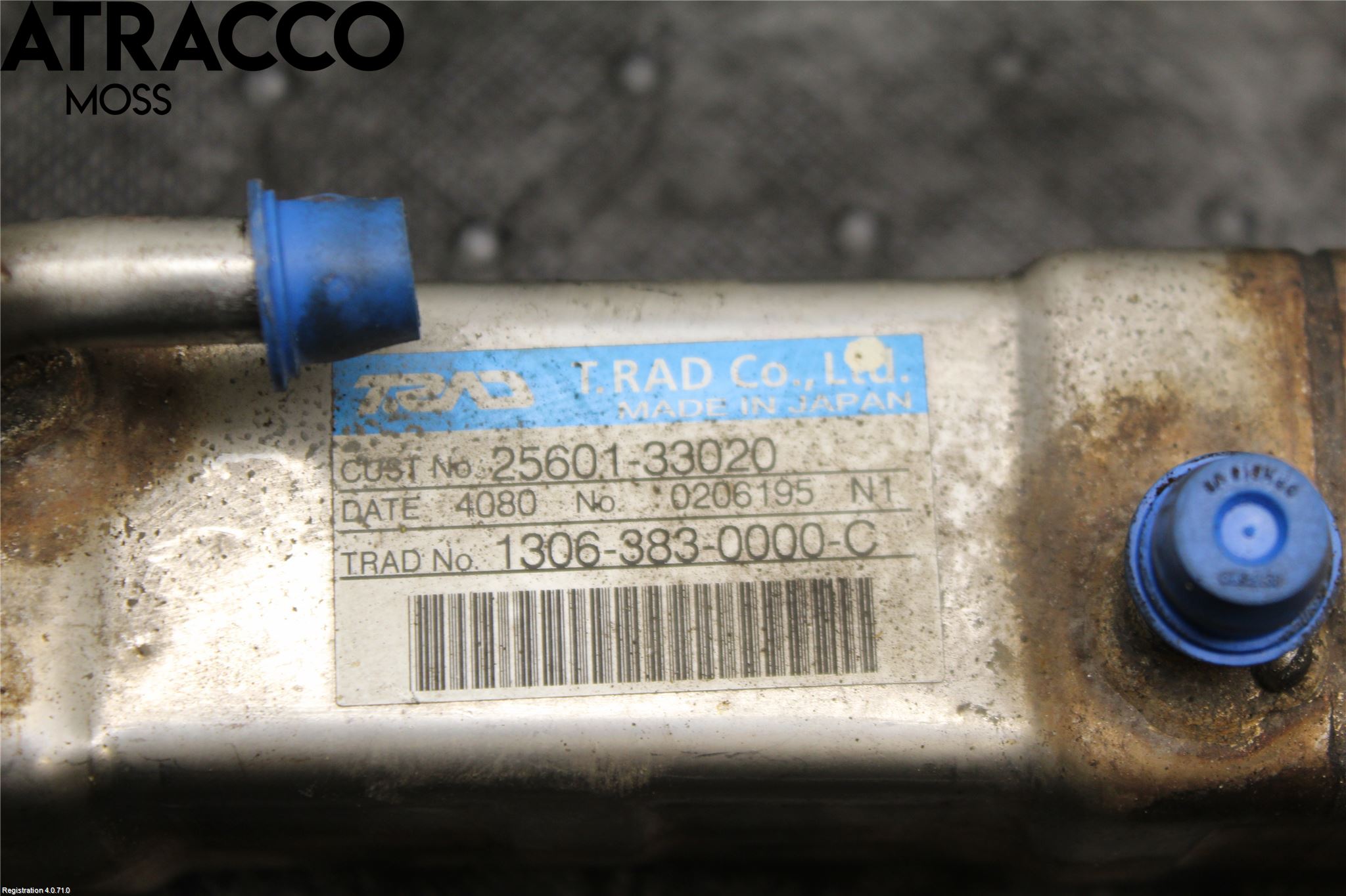 Toyota AURIS 10-12 Eksos Kjøler