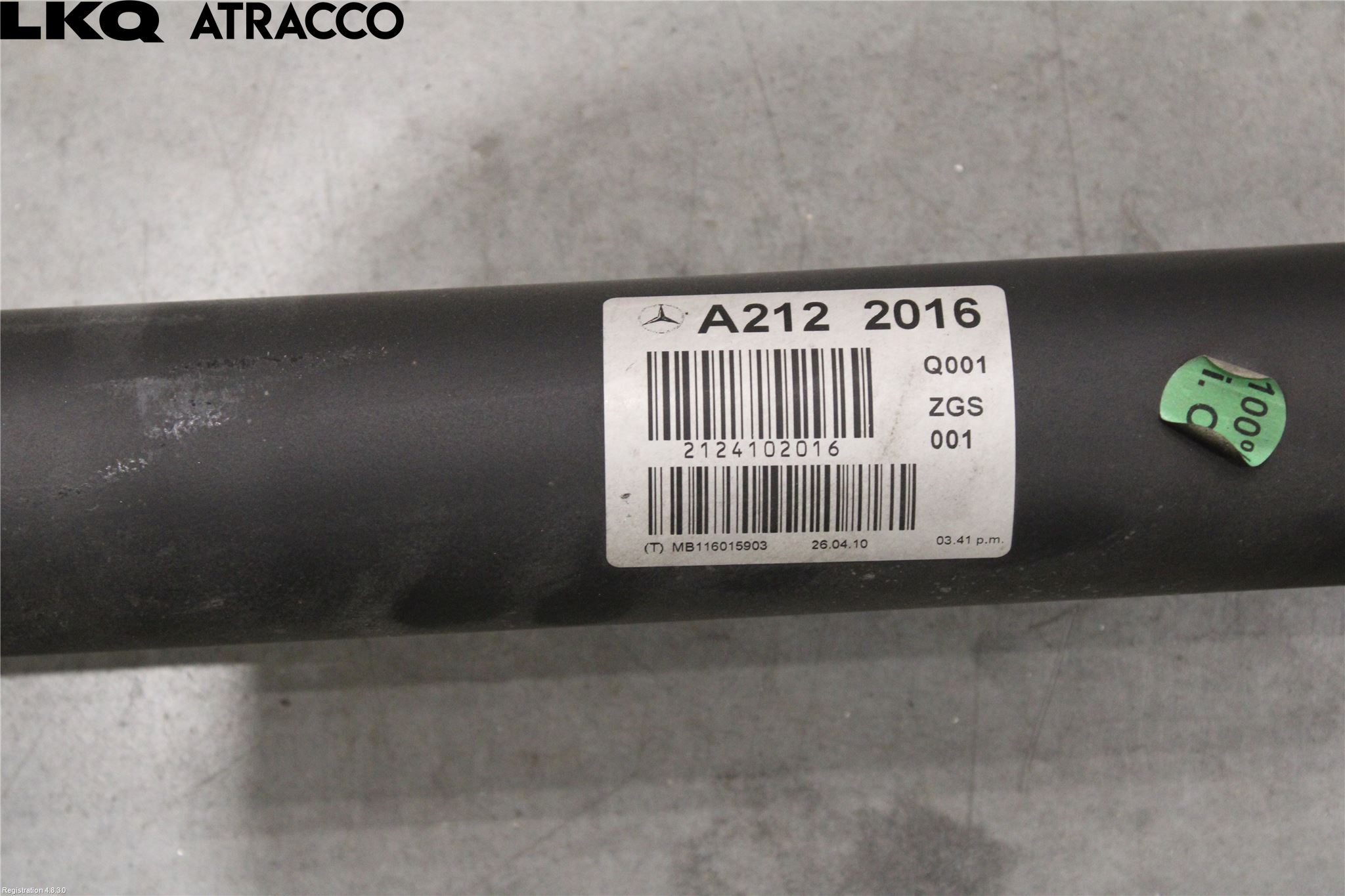 Mercedes-Benz MB E-KLASS (W212) 09-16 Mellomaksel Kompl