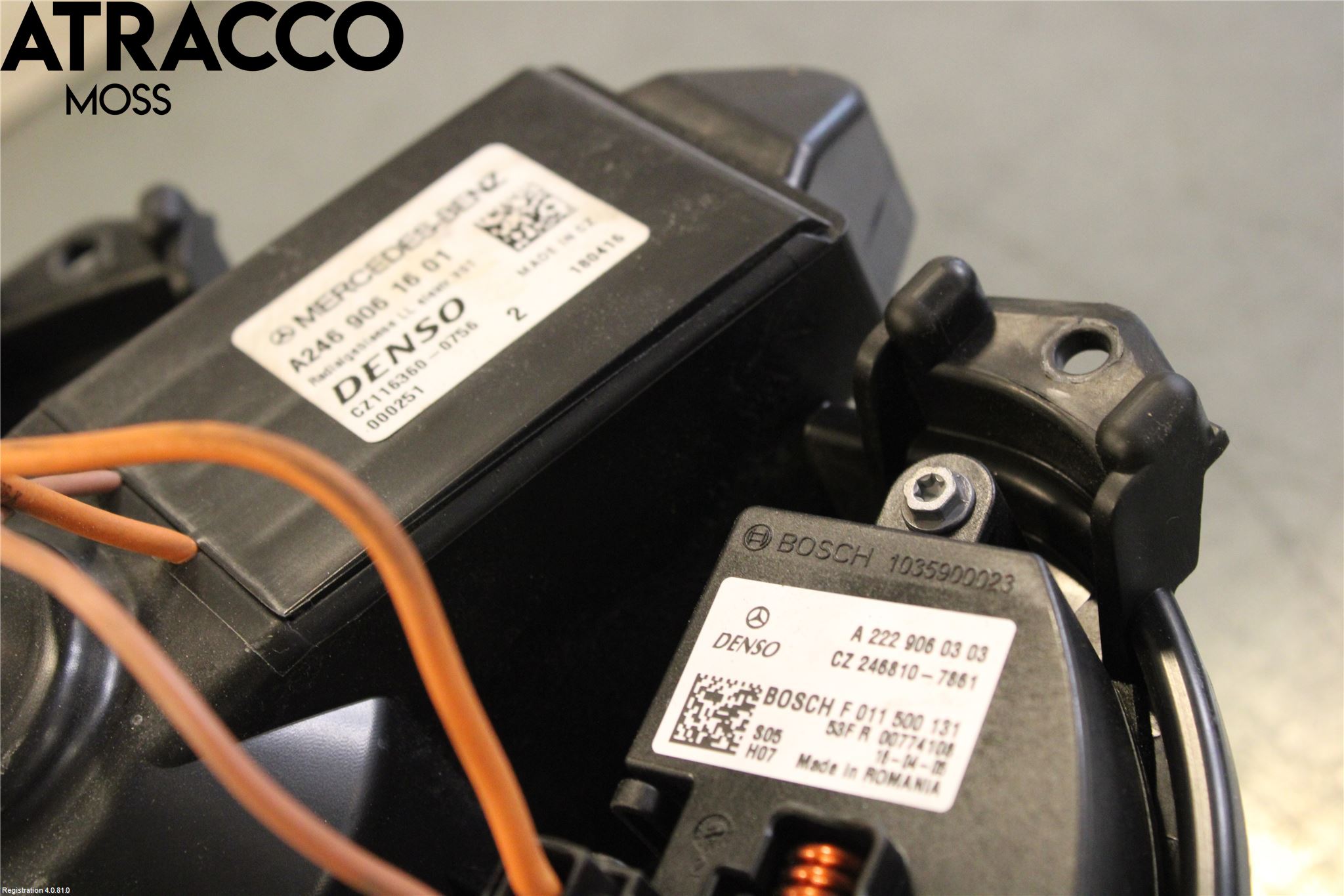 Mercedes-Benz MB B-KLASS (W246/W242) 12-19 Varmeapparat Viftemotor