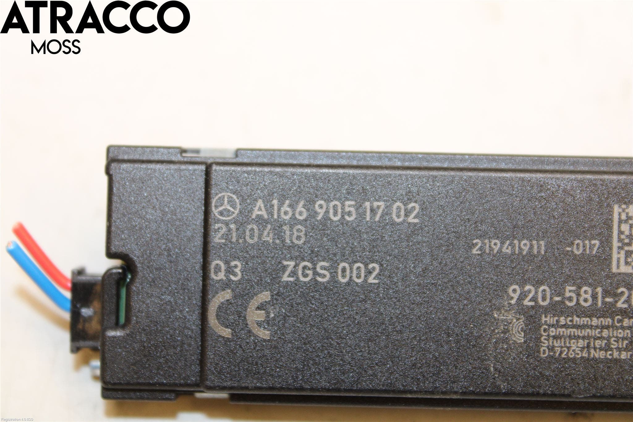 MB GLC-KLASS (X253/C253) 15-22 Antenn El