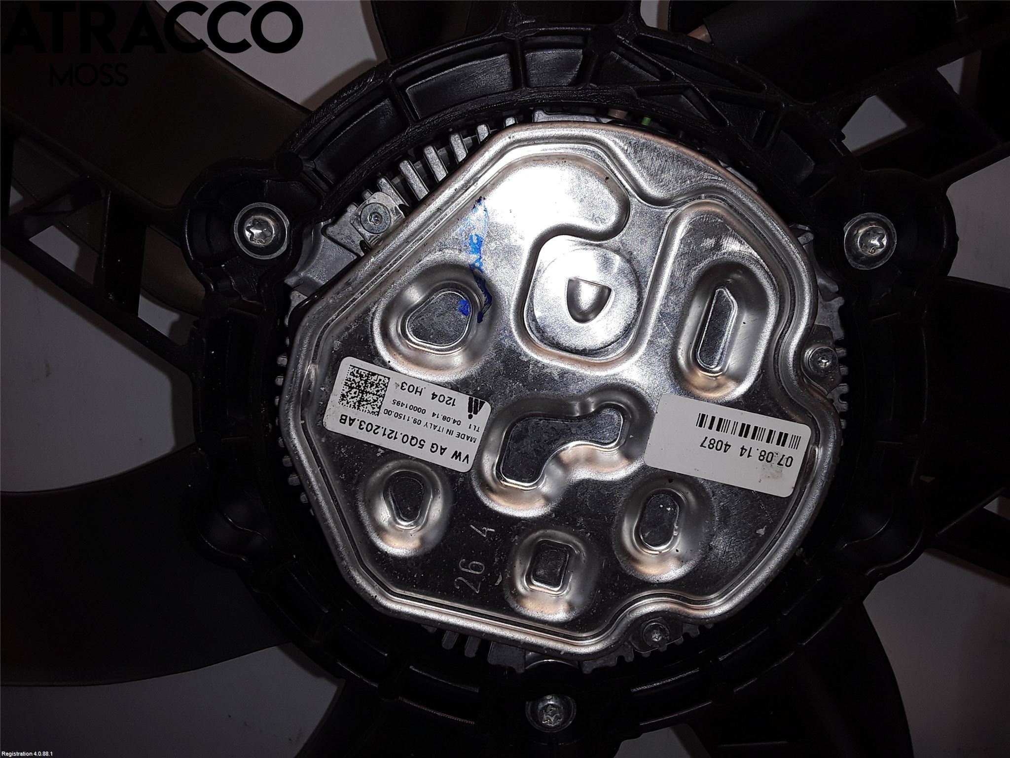 Volkswagen VW GOLF SPORTSVAN 15-20 Kjølevifte Elektrisk