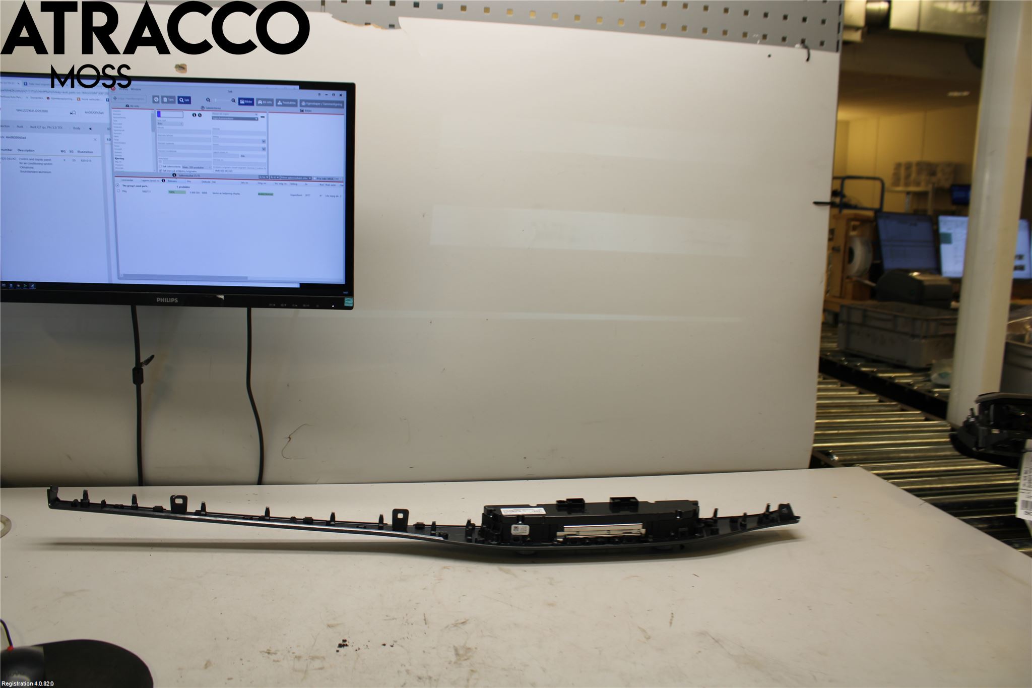 Audi Q7/SQ7 Varme Ac Betjening-Display