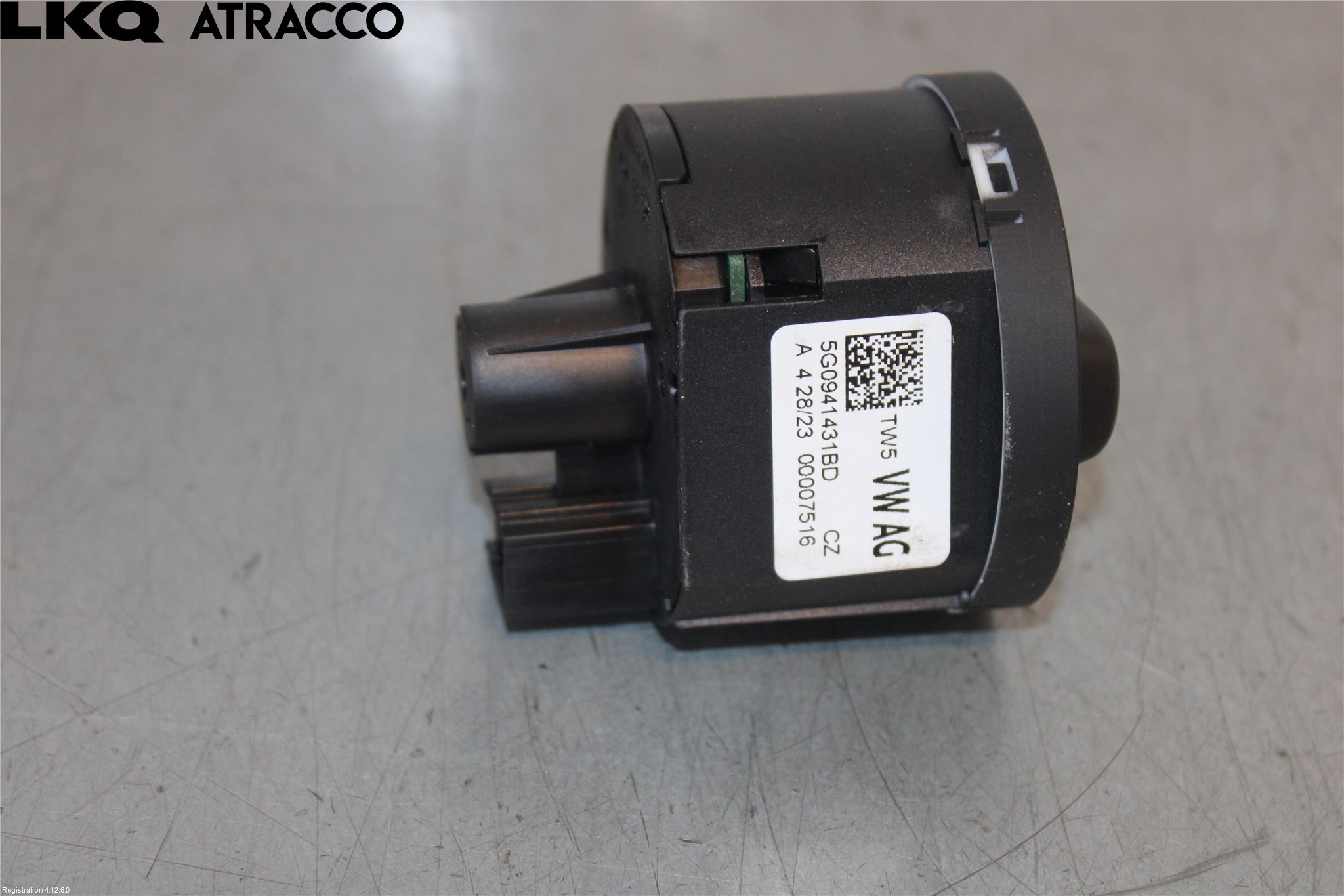 Maxus MAN TGE Bryter Hovedlys