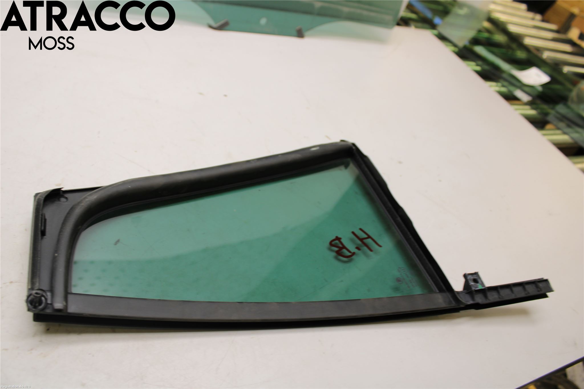 Skoda OCTAVIA (5E) 13-20 Dørrute Bak Høyre Trekant 4D