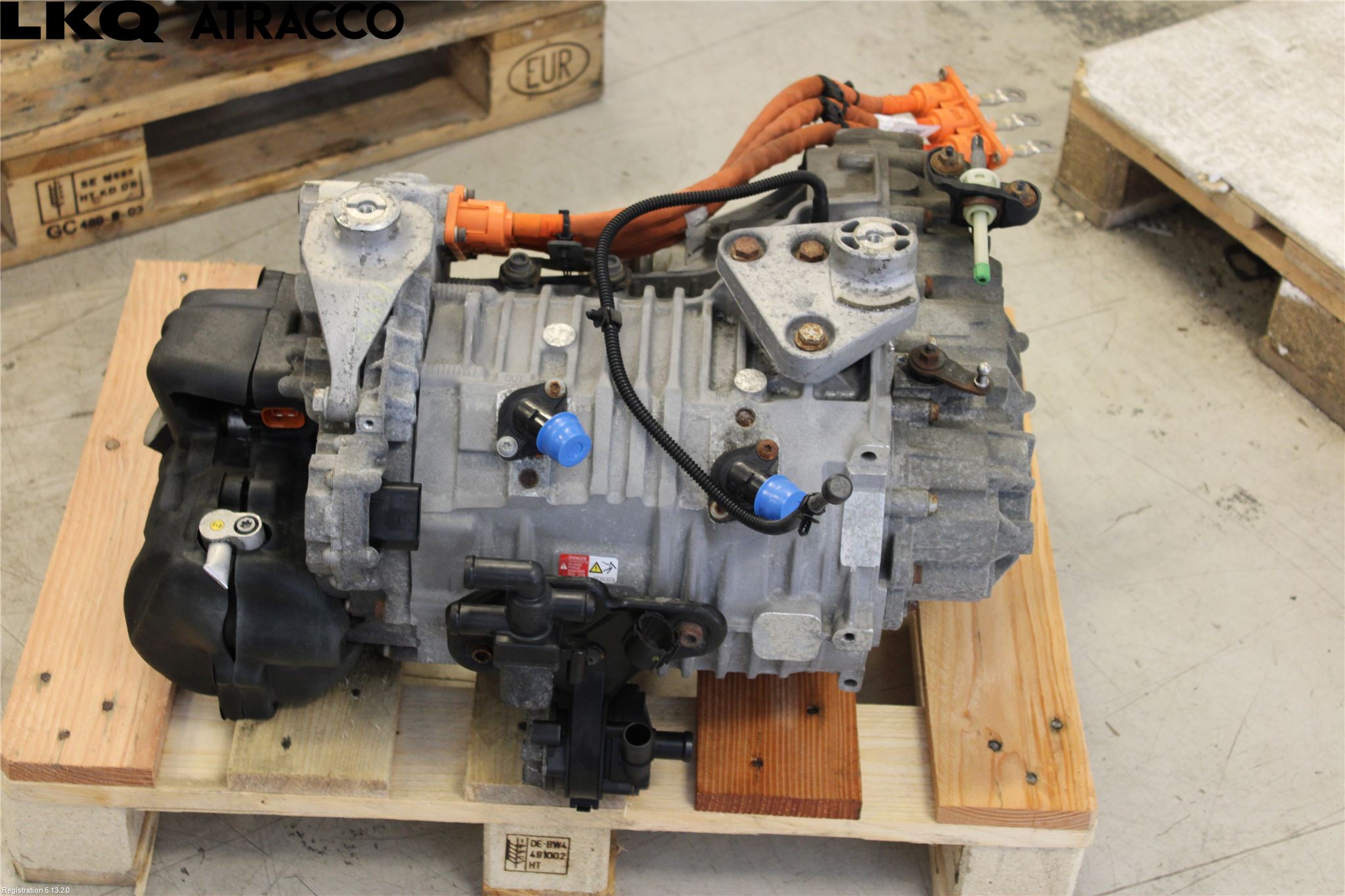 Volkswagen VW GOLF / E-GOLF VII 13-20 Motor Elektrisk Fram