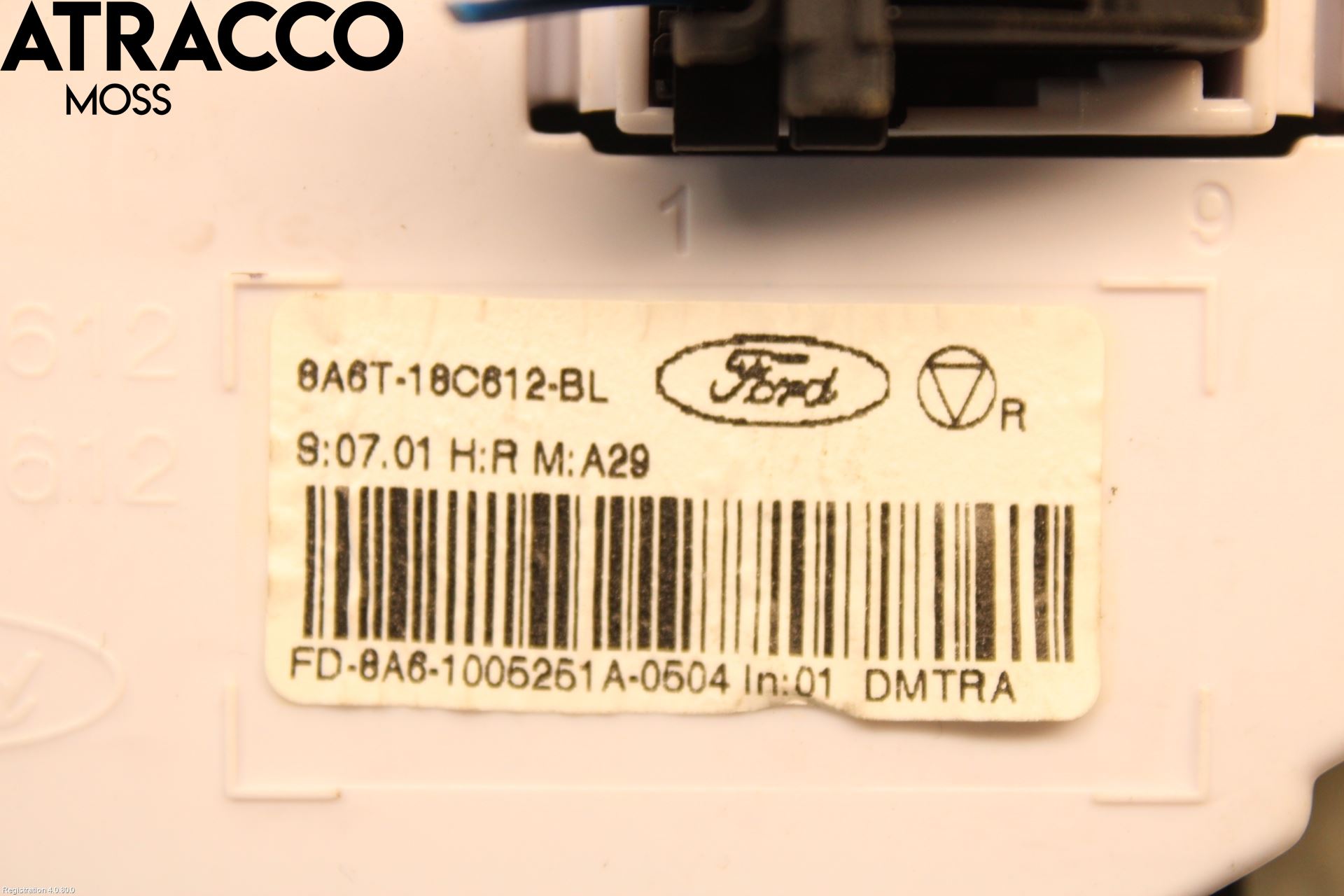 Ford FIESTA 09-12 Varme Ac Betjening-Display