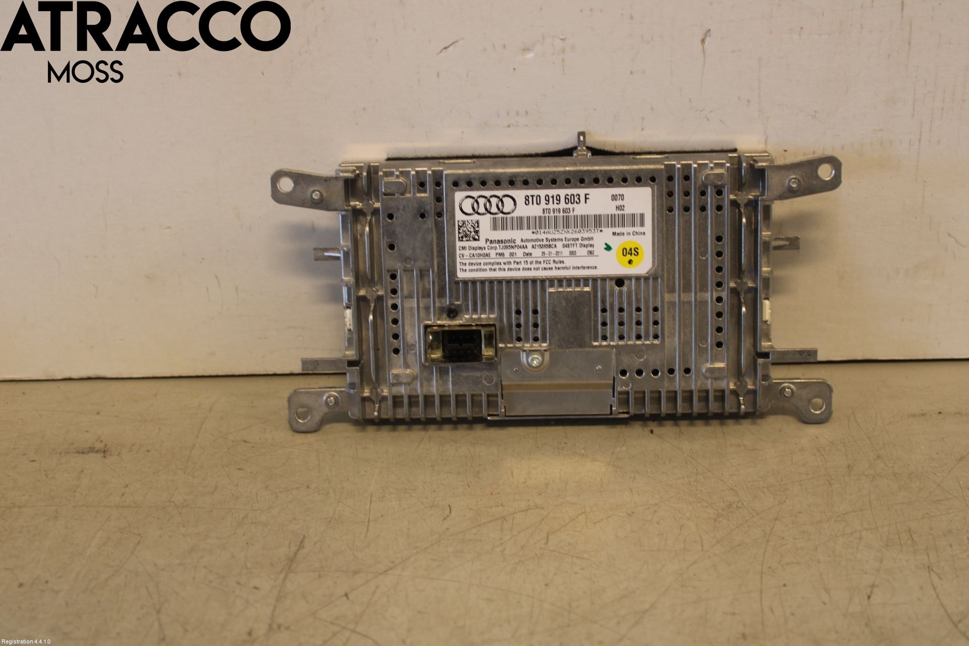 Audi A4/S4 08-11 Multifunktionsdisplay