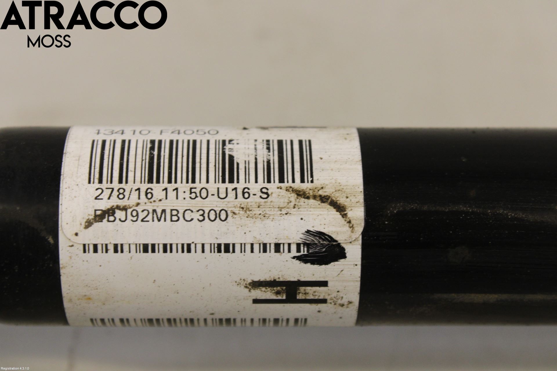 Toyota C-HR 16-23 Drivaksel Foran Kompl Høyre