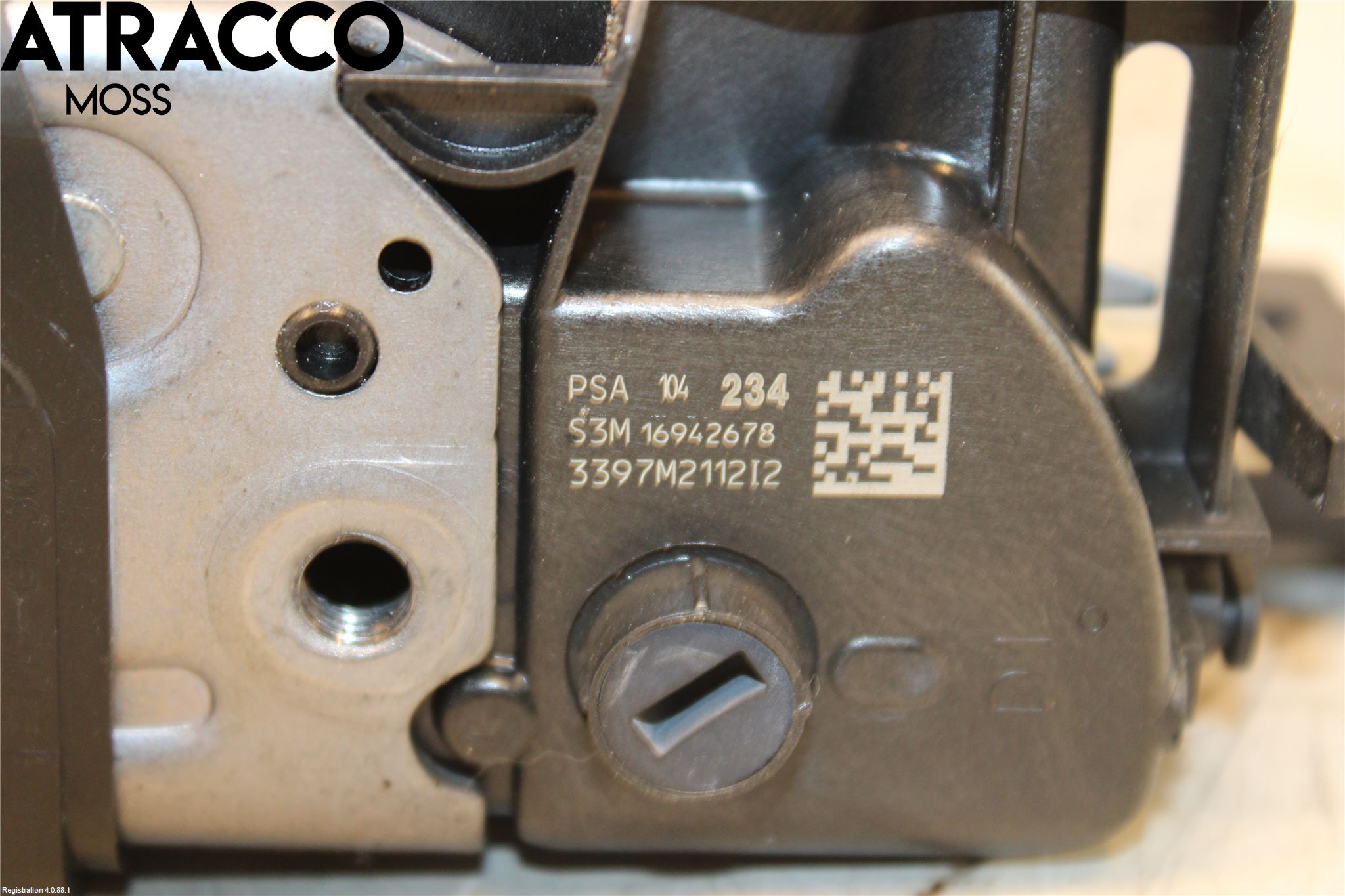 Peugeot 3008 17-24 Dørlås - Låsekasse