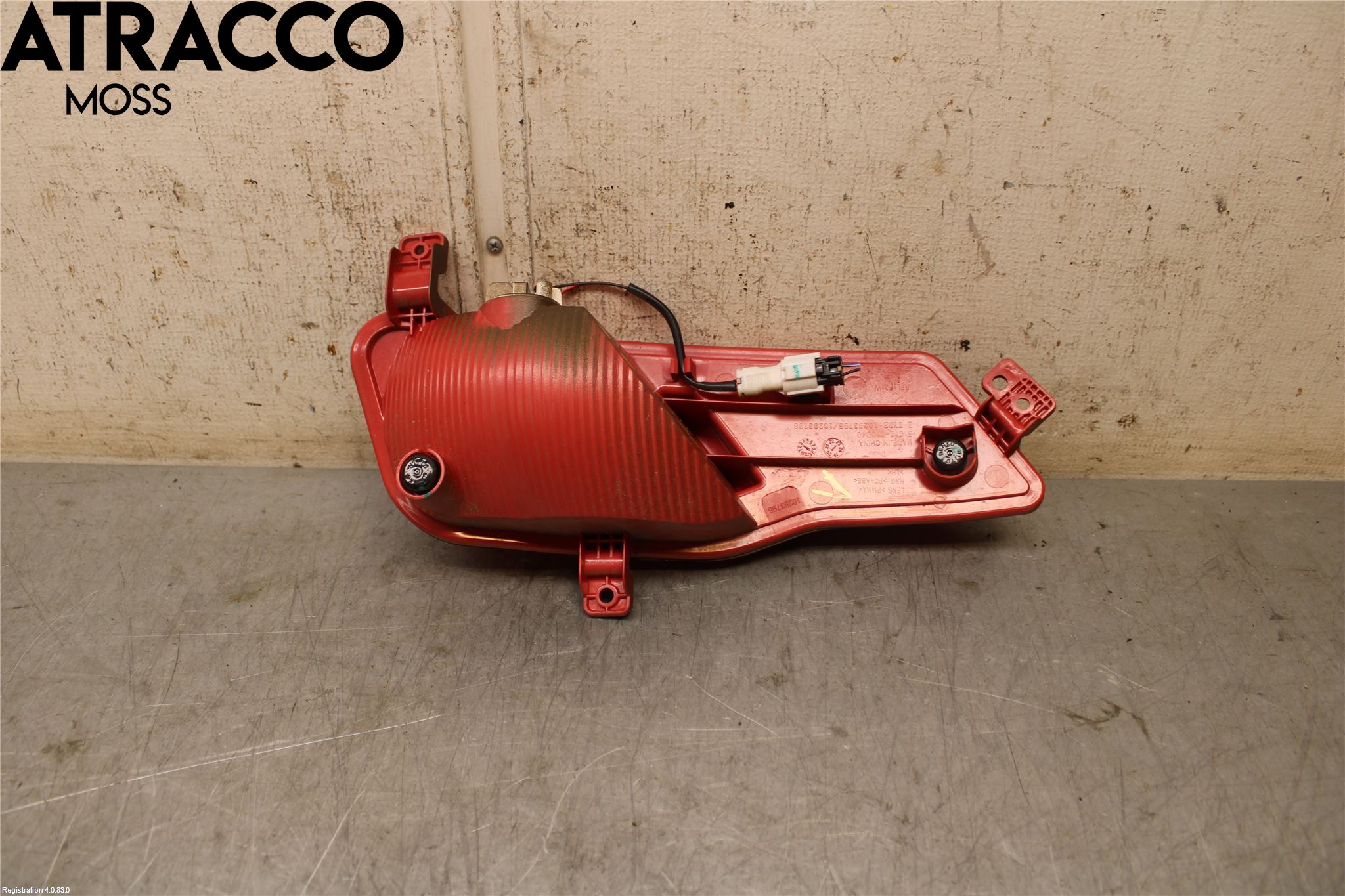 MG ZS EV 20- Baklykt Ryggelys-Tåkelys