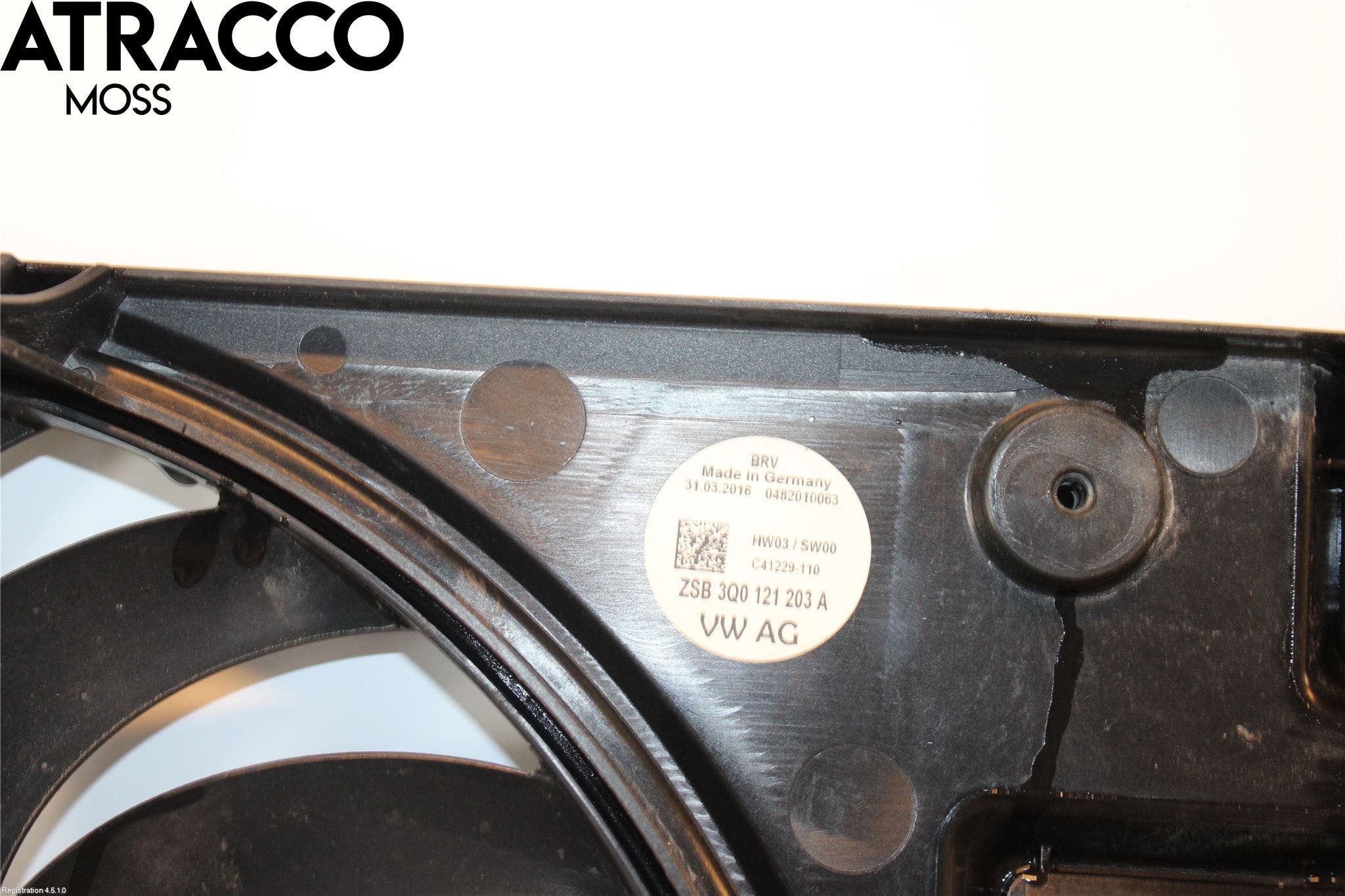 Skoda SUPERB 16-24 Kjølevifte Elektrisk