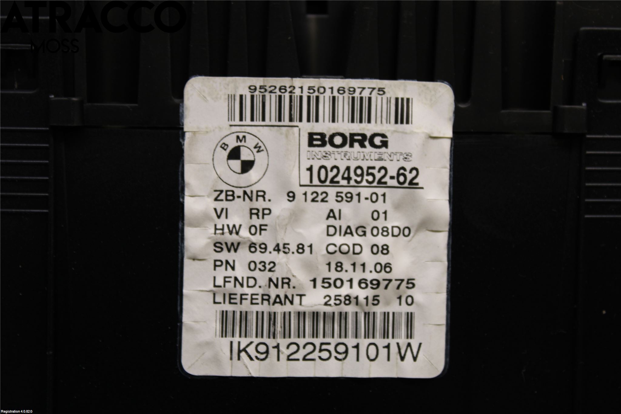 BMW 1 E87/81 5D/3D 03-11 Instr Kombinert