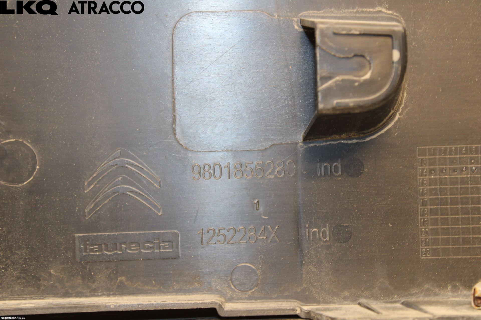 Citroen C4 CACTUS 14-20 List Bak-Bakluke