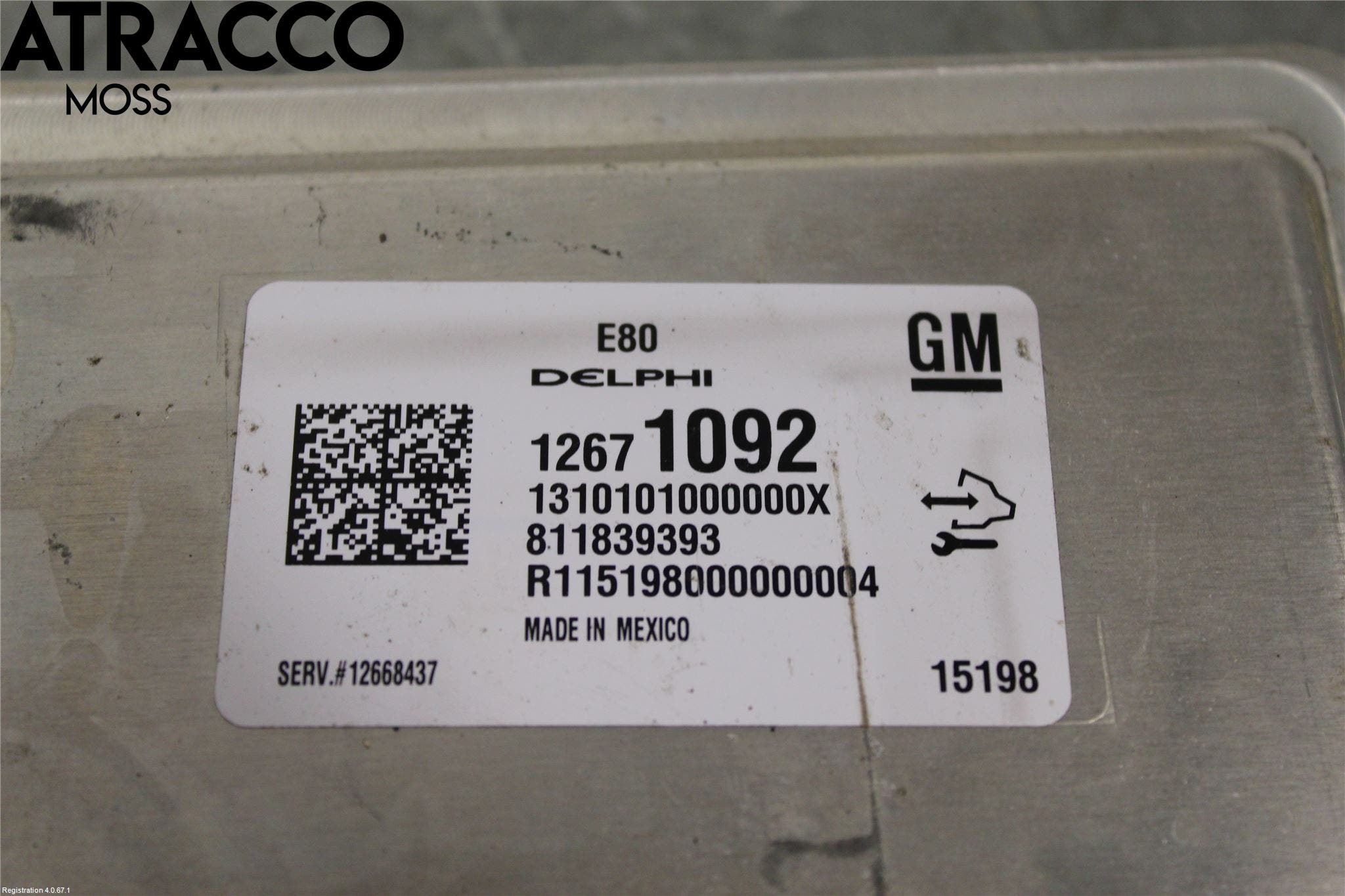 Opel CORSA E 15-19 Styreenhet Øvrig