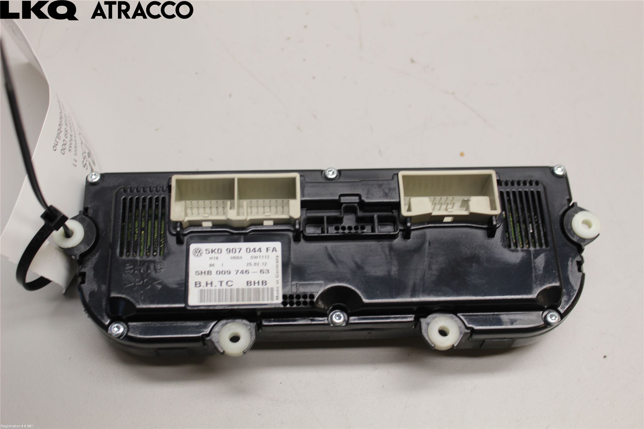 Volkswagen VW GOLF VI 09-13 Varme Ac Betjening-Display