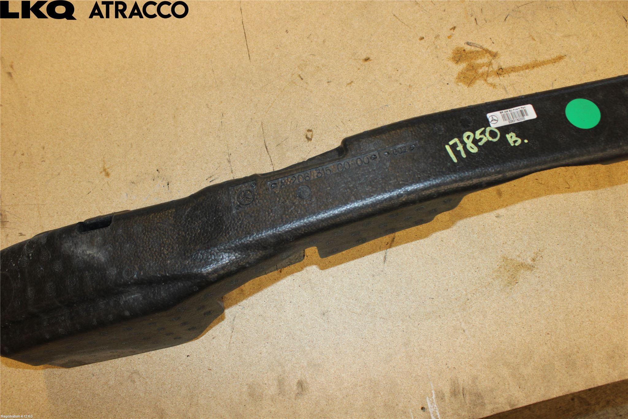 Mercedes-Benz MB C-KLASS (W206) 21- Støtfanger Bak Deform Element