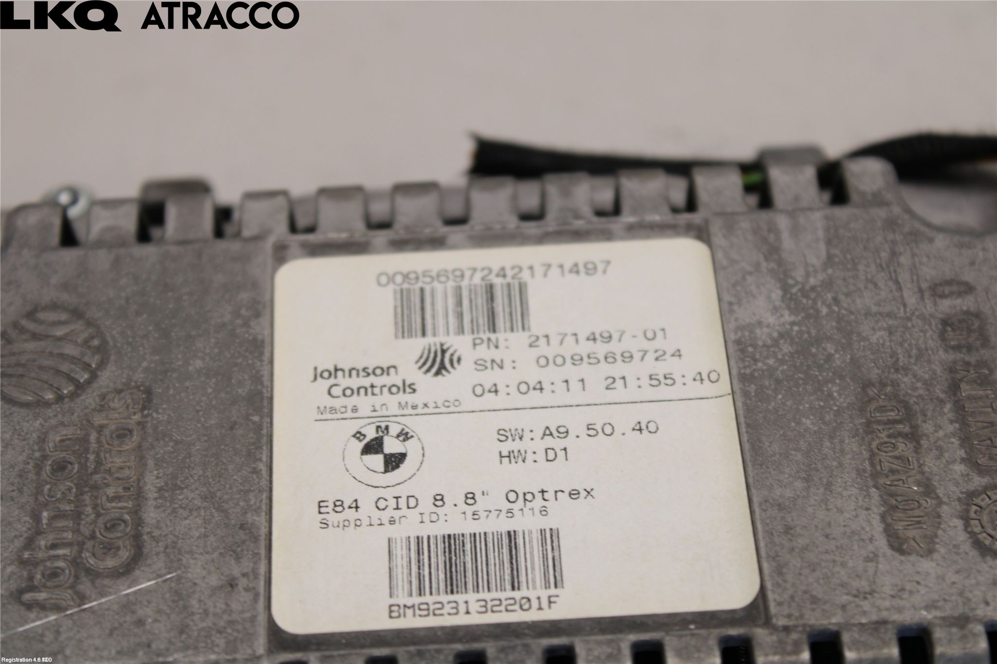 BMW X1 E84 10-15 Multifunktionsdisplay