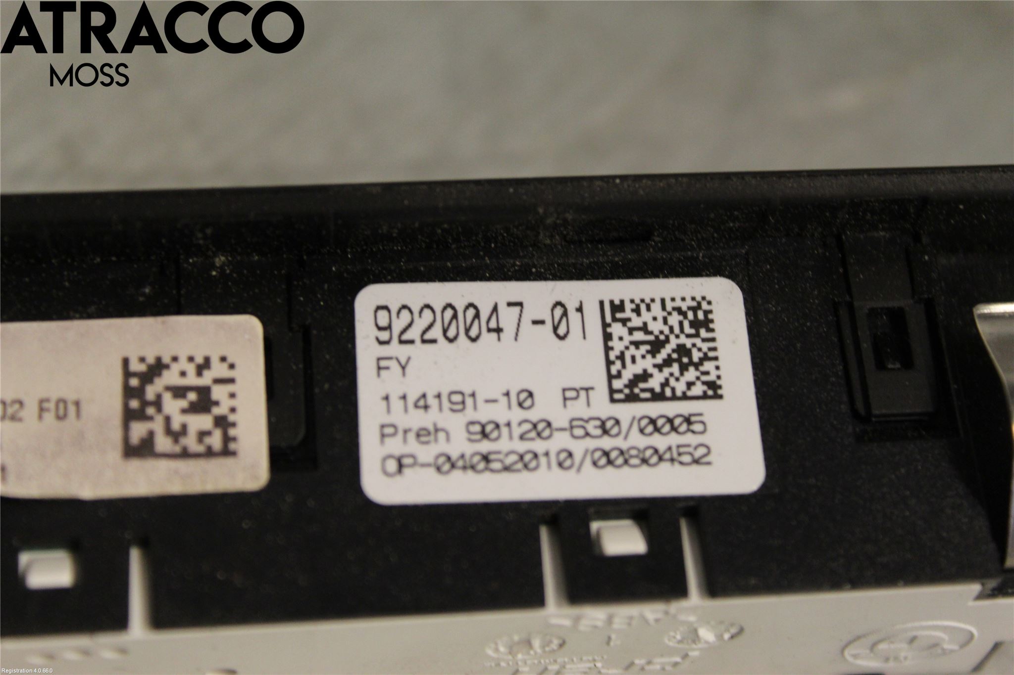 BMW 5 F10/F11/F18 09-17 Bryter Multifunksjon