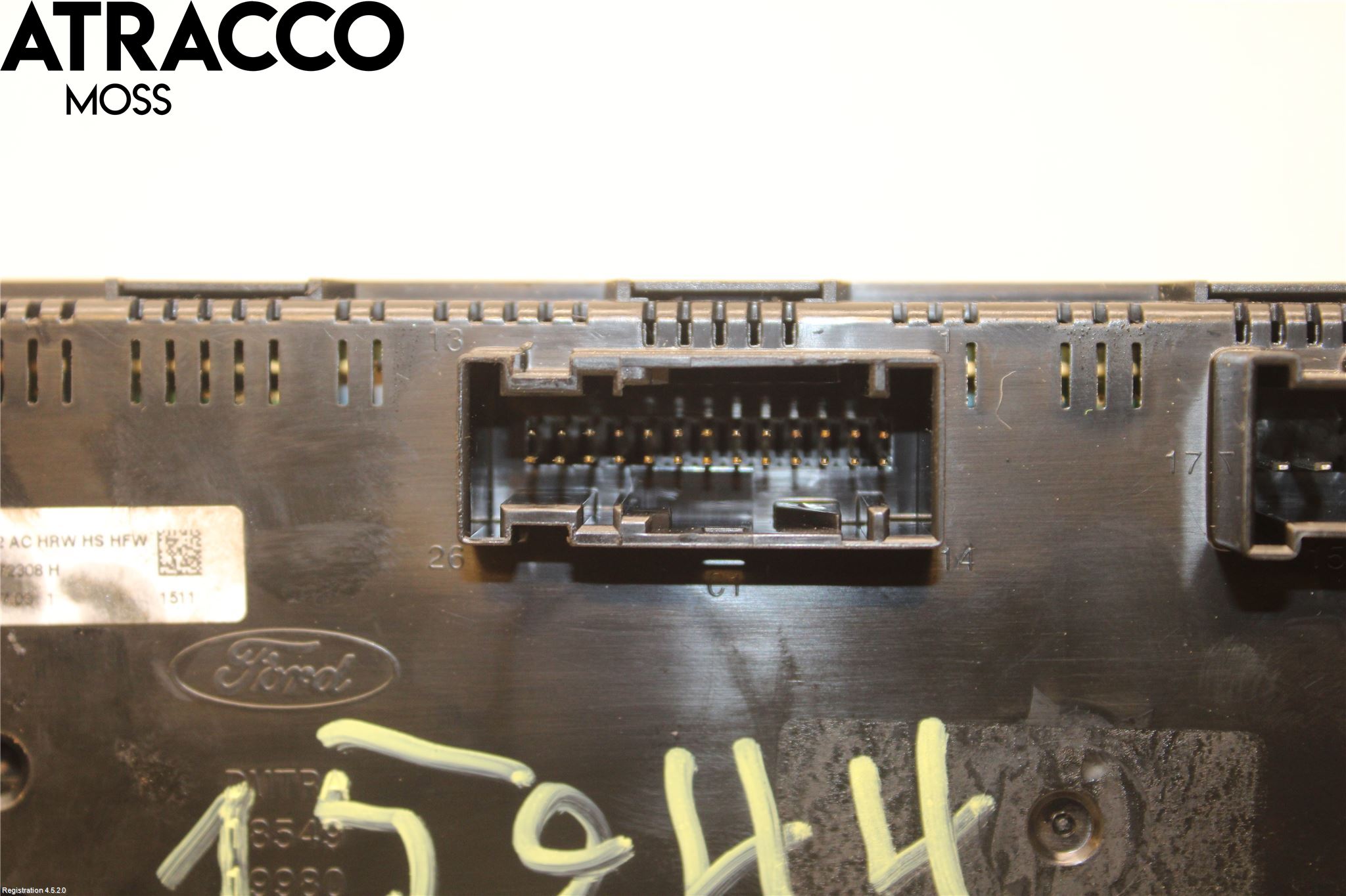 Ford TRANSIT SKÅP/BUSS 14-22 Varme Ac Betjening-Display