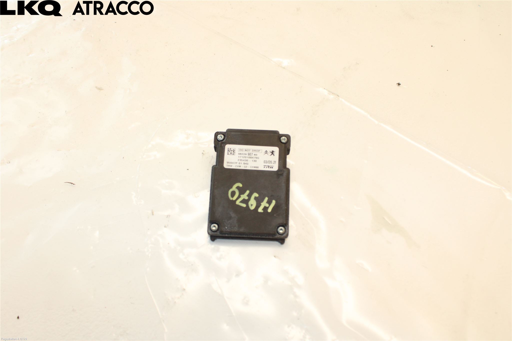 Citroen BERLINGO/E-BERLINGO 19- Parkeringshjelp Kamera