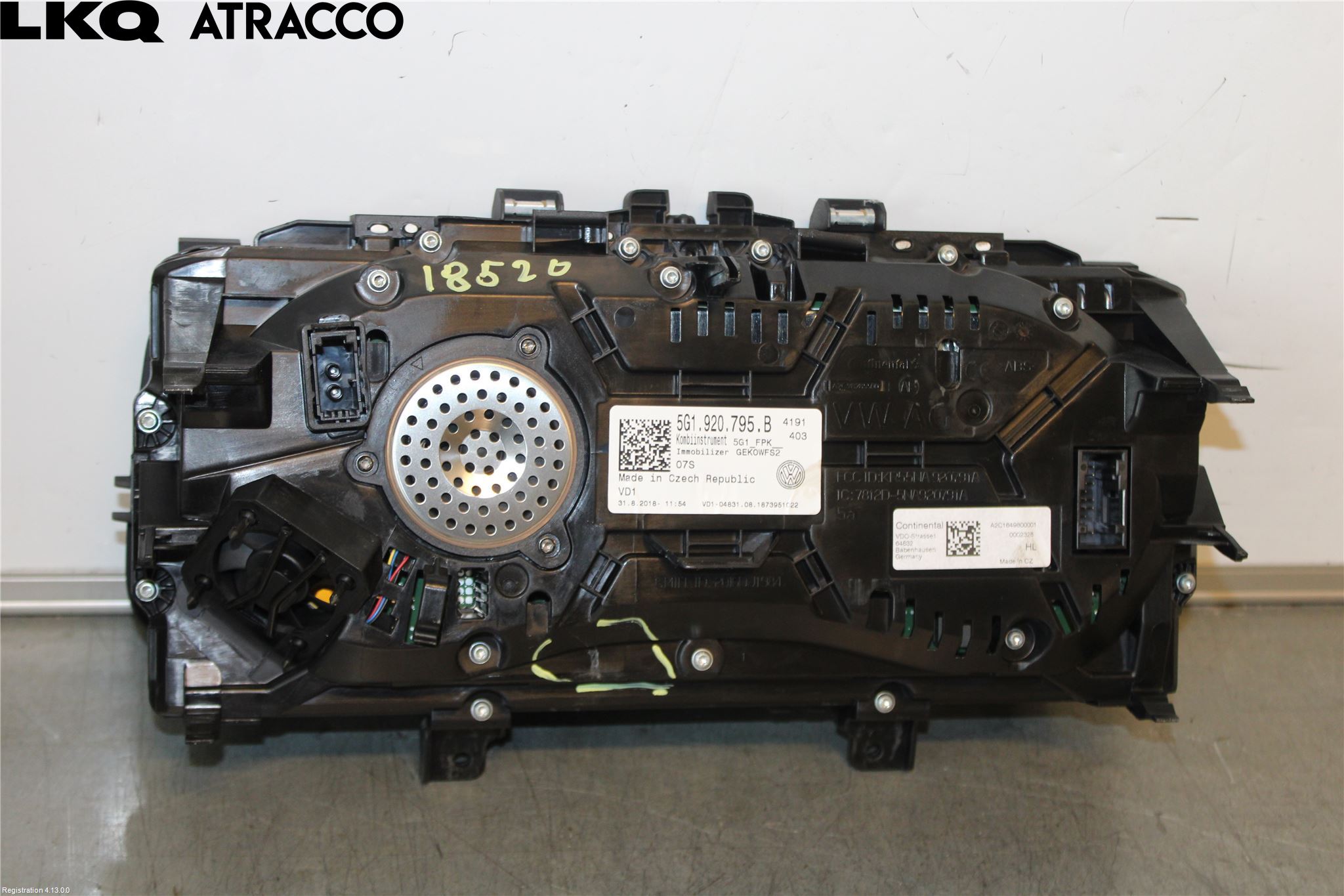 Volkswagen VW GOLF / E-GOLF VII 13-20 Instr Kombinert