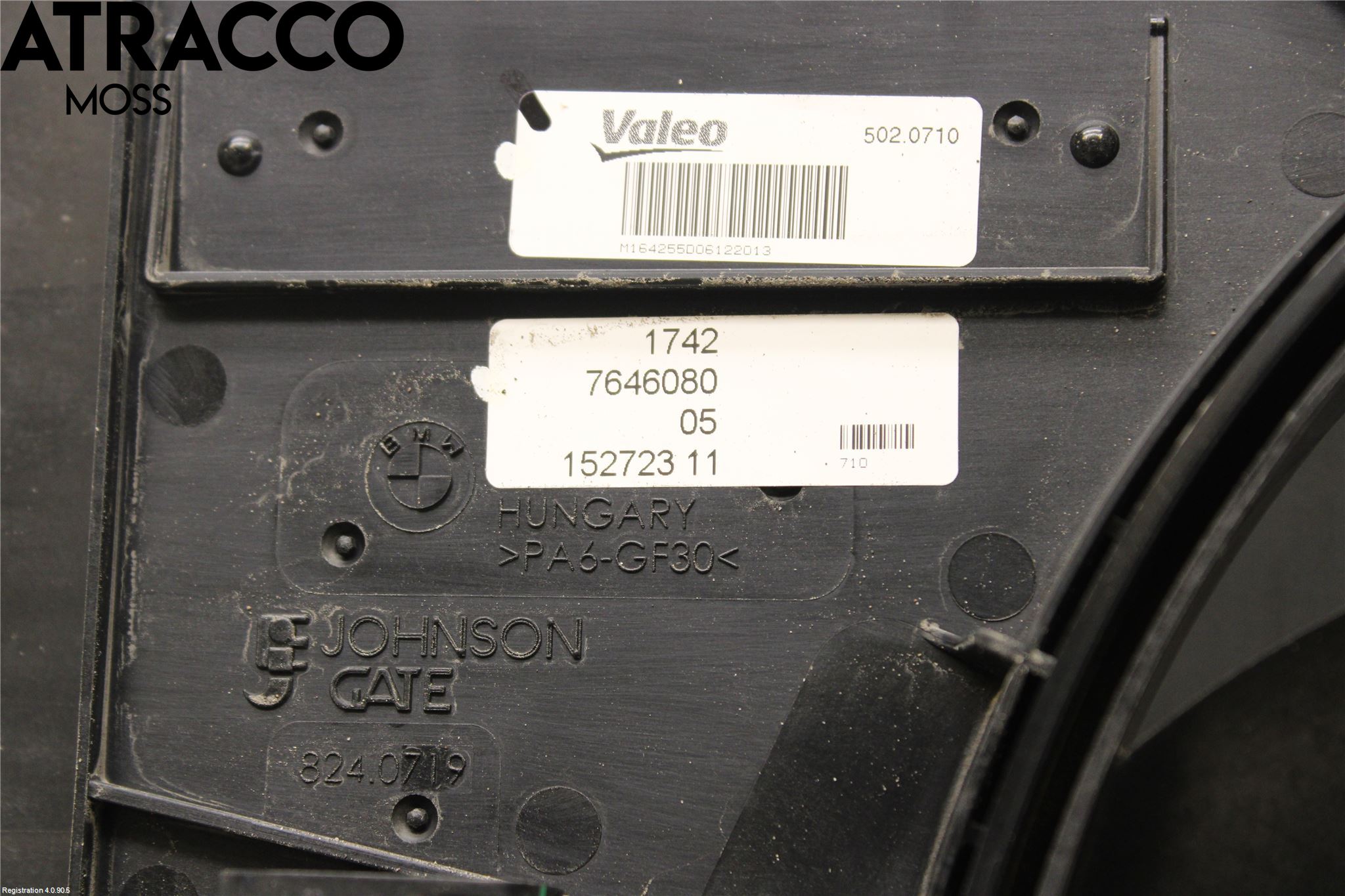 BMW i3 I01 13-22 Kjølevifte Elektrisk