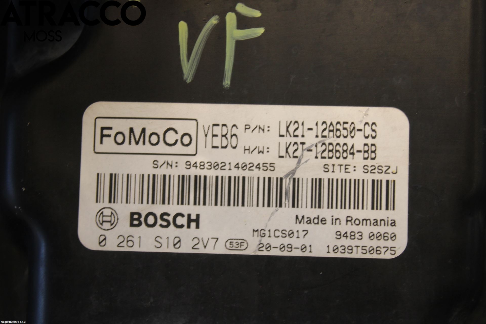 Ford TRANSIT/TOURNEO CUSTOM 13-24 Styreenhet Innsprøytning