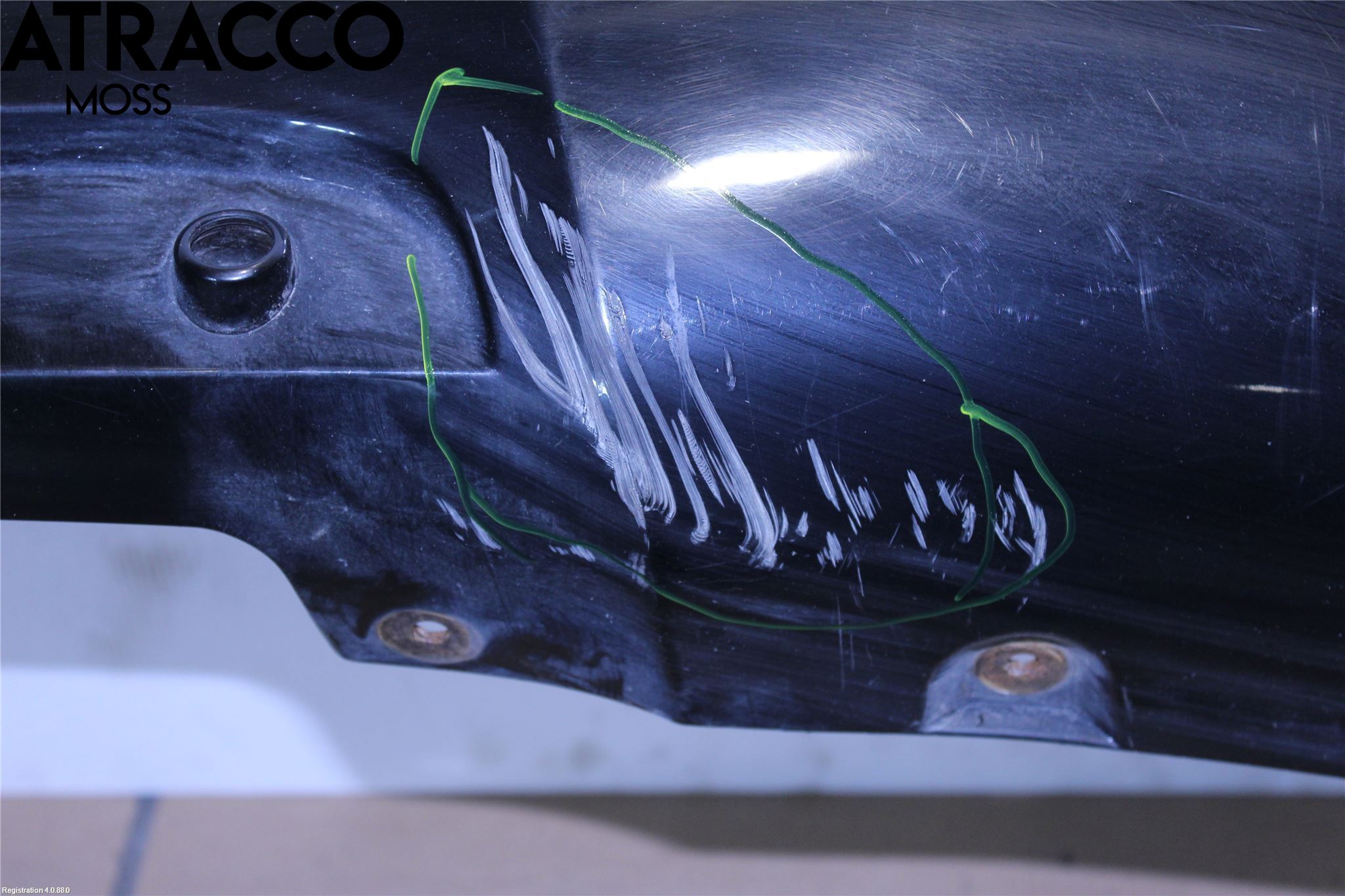 BMW X1 E84 10-15 Støtfanger Bak Overtrekk