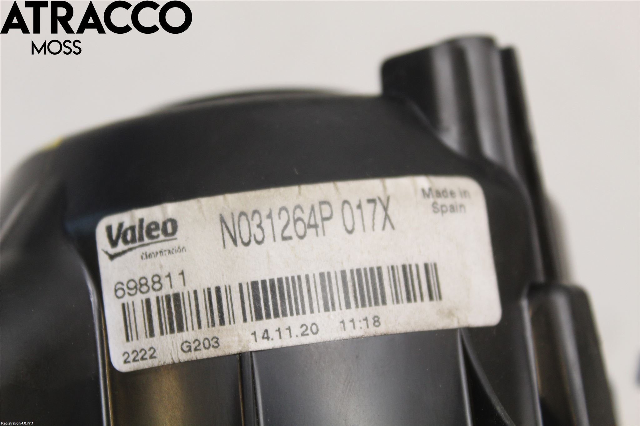 Volkswagen VW TOURAN 10-15 Varme Ac Varmeapparatvifte