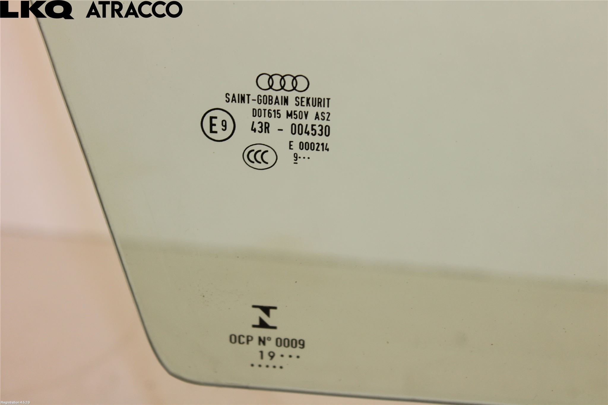 Audi Q5/SQ5 17- Dørrute Foran Høyre 4 Dørs