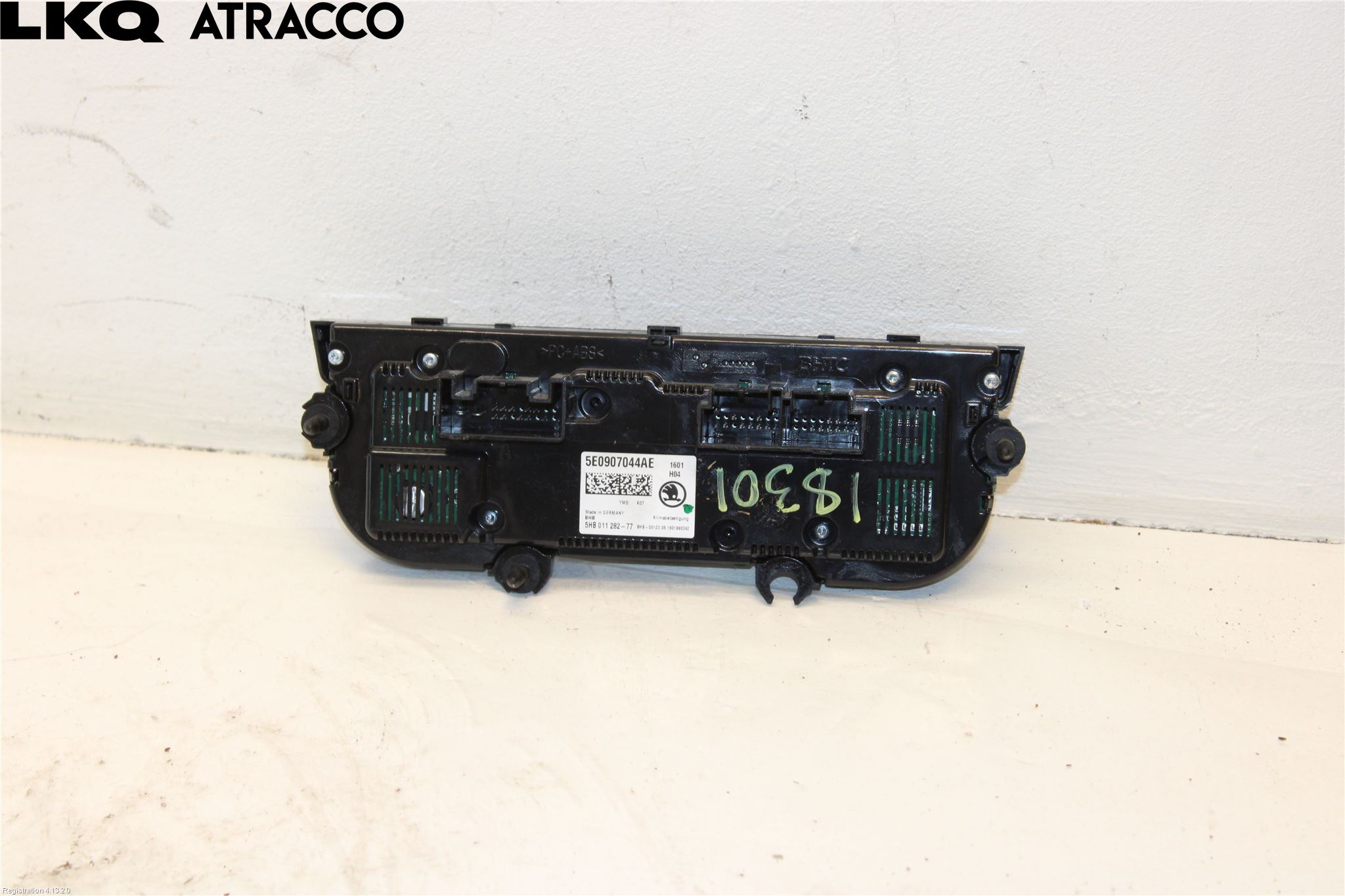 Skoda OCTAVIA (5E) 13-20 Varmeapparat Panel(Regulering)