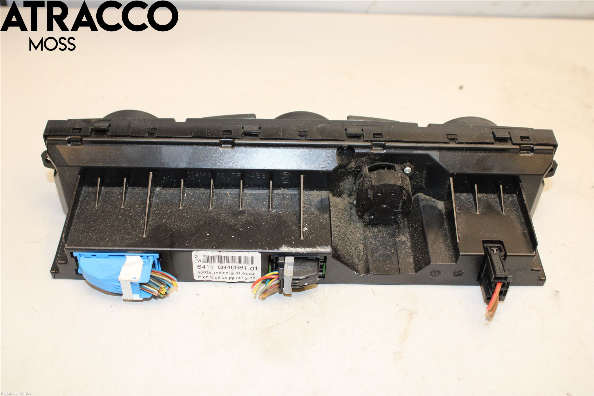 BMW 5 E60/61 Sed/Tou 02-10 Varme Ac Betjening-Display