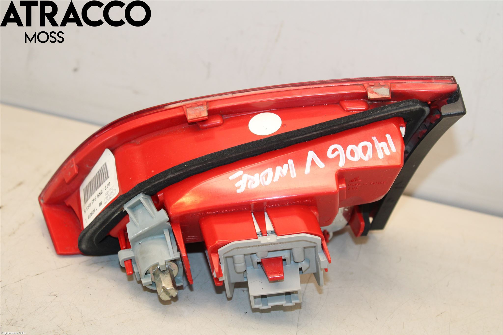 Audi A4/S4 08-11 Baklykt Venstre  På Luke(Indre