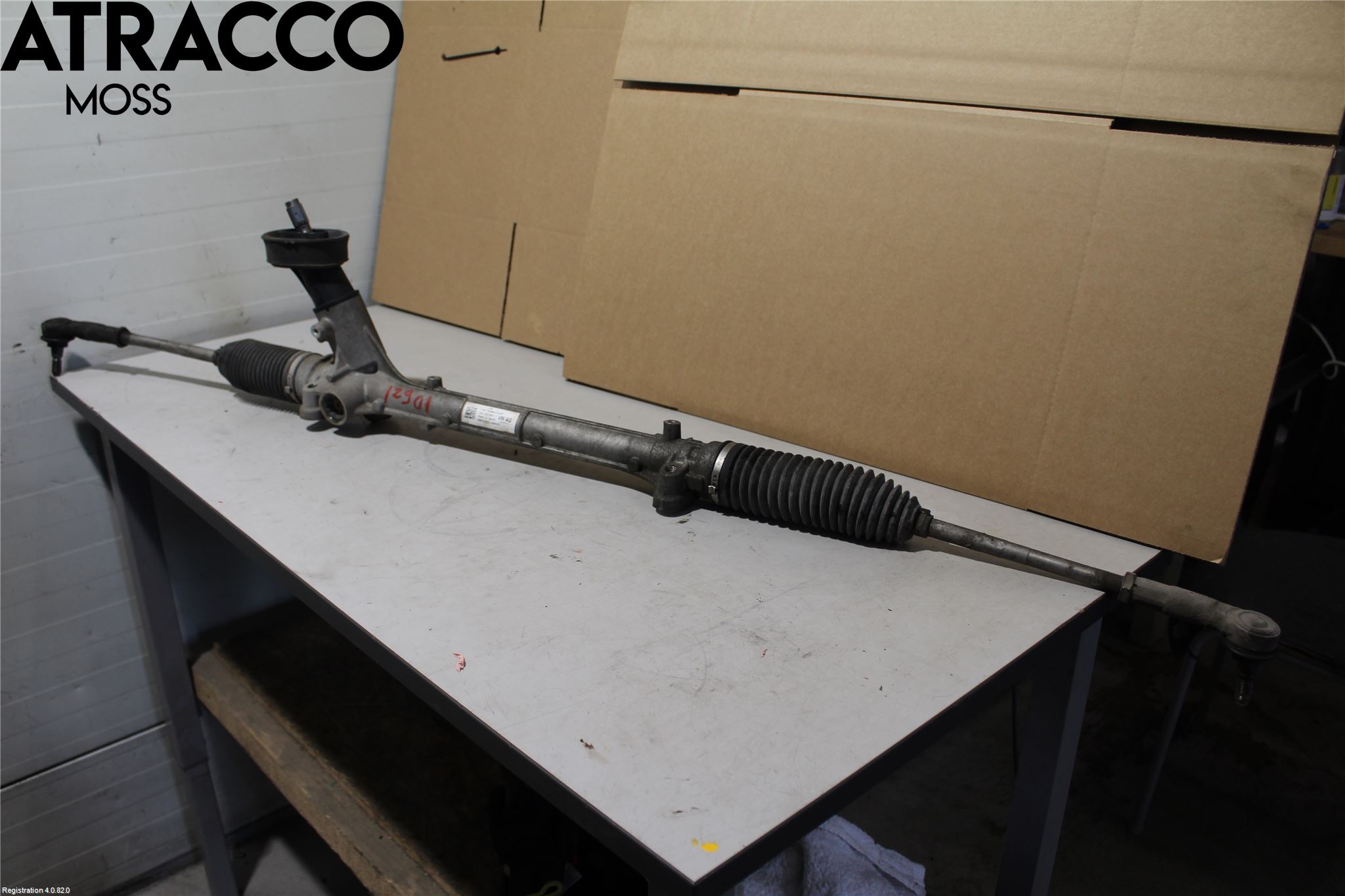 Volkswagen VW POLO VI 18->> Servo Snekke - Tannstang